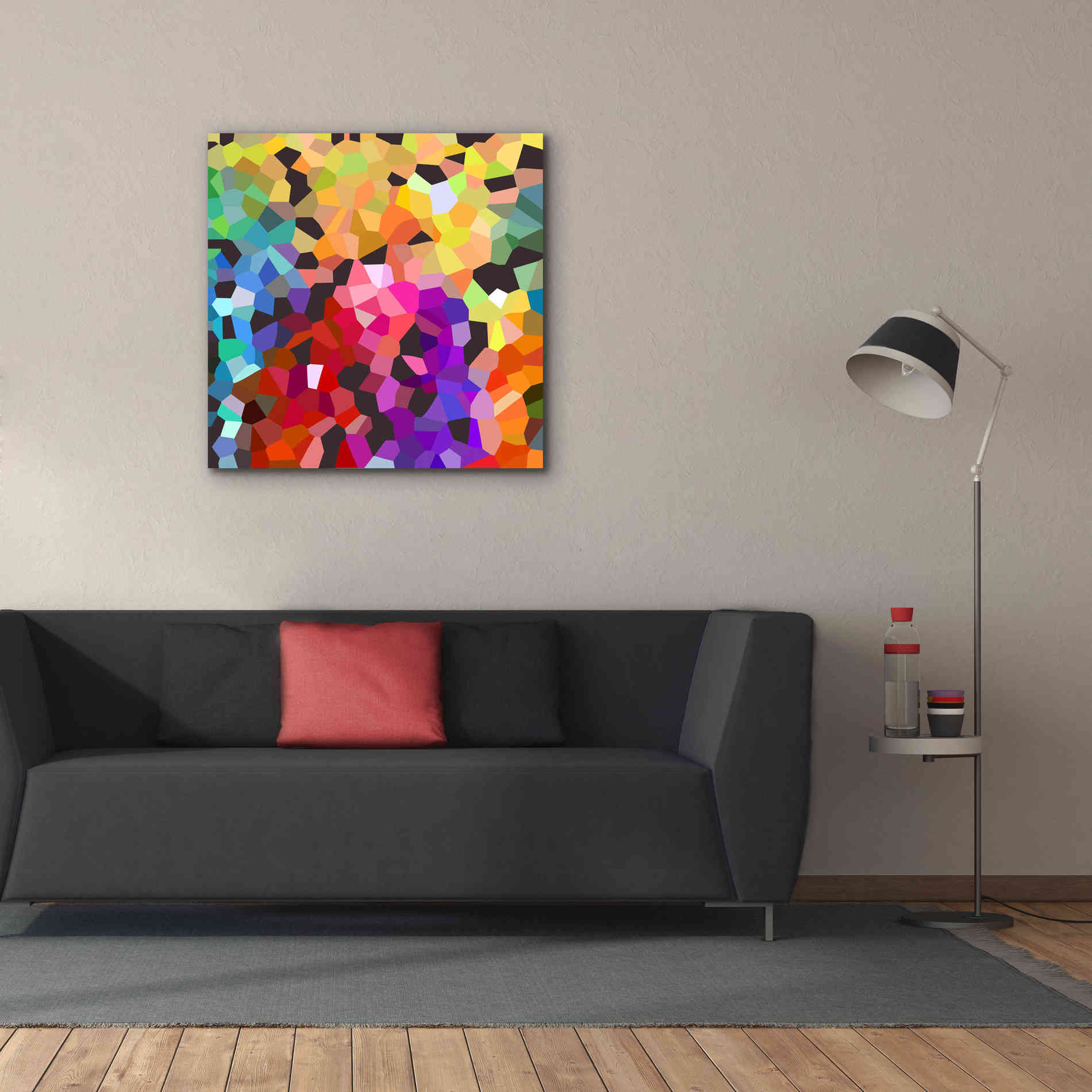 'Fooling Around' by Shandra Smith, Canvas Wall Art,37 x 37