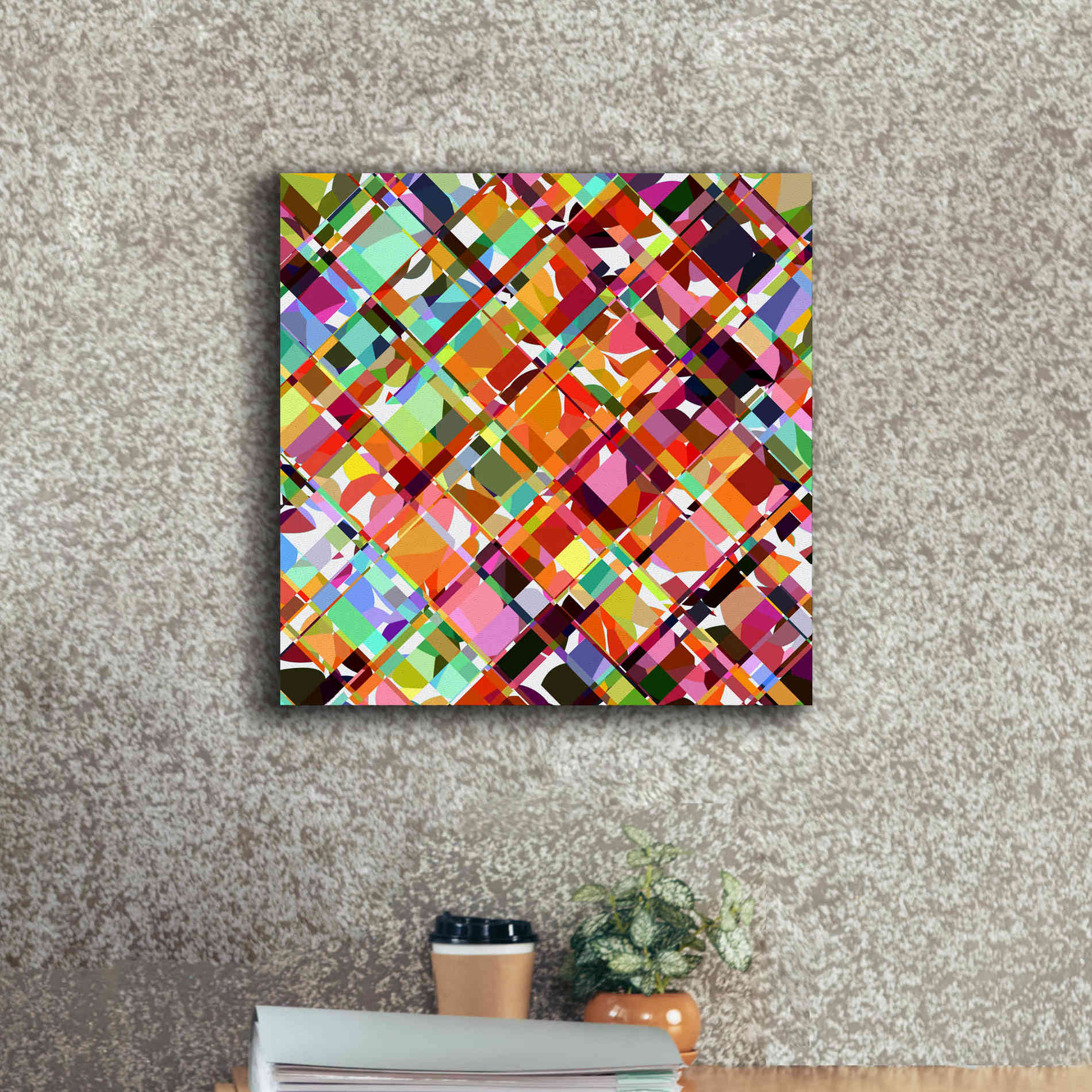 'Give it Time' by Shandra Smith, Canvas Wall Art,18 x 18