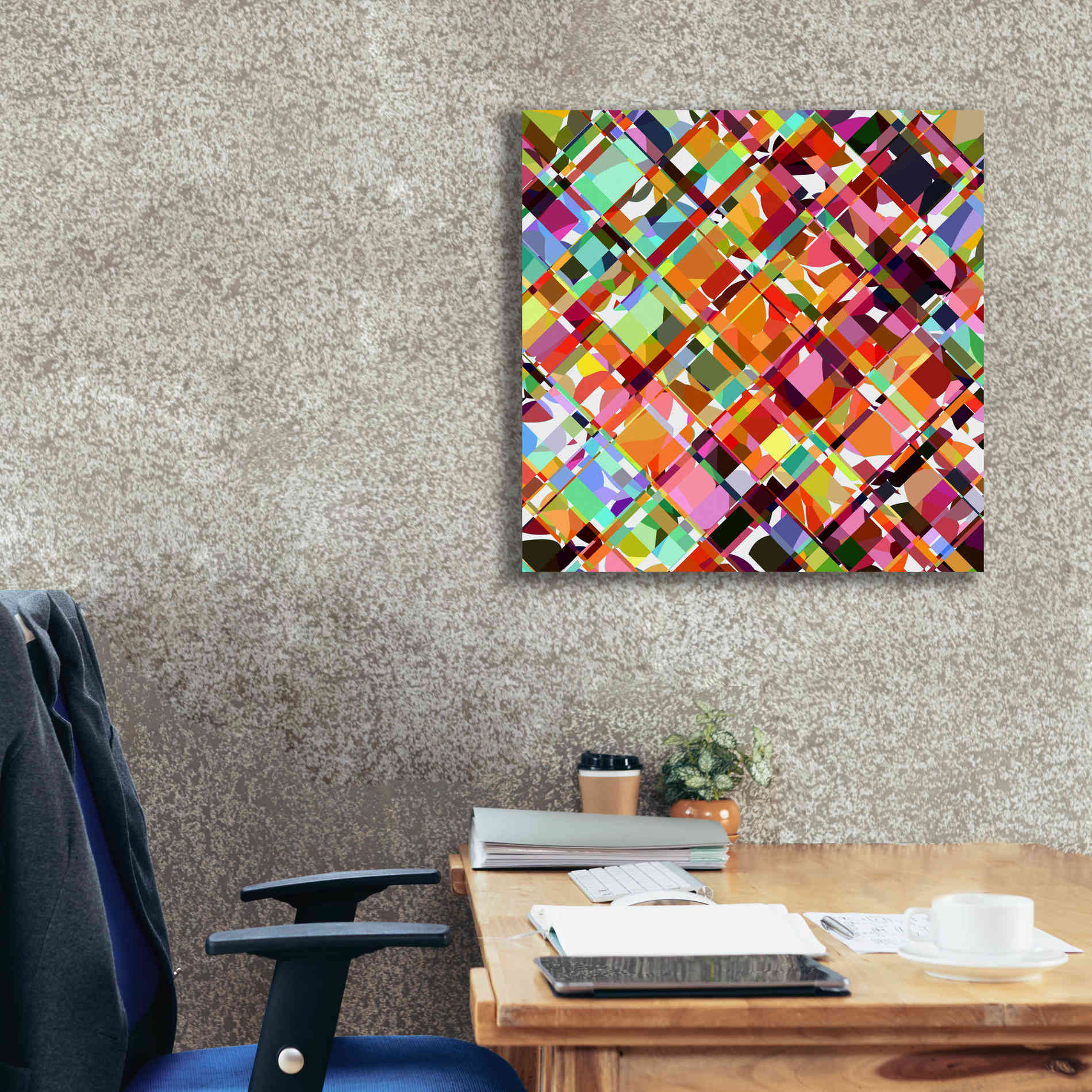 'Give it Time' by Shandra Smith, Canvas Wall Art,26 x 26