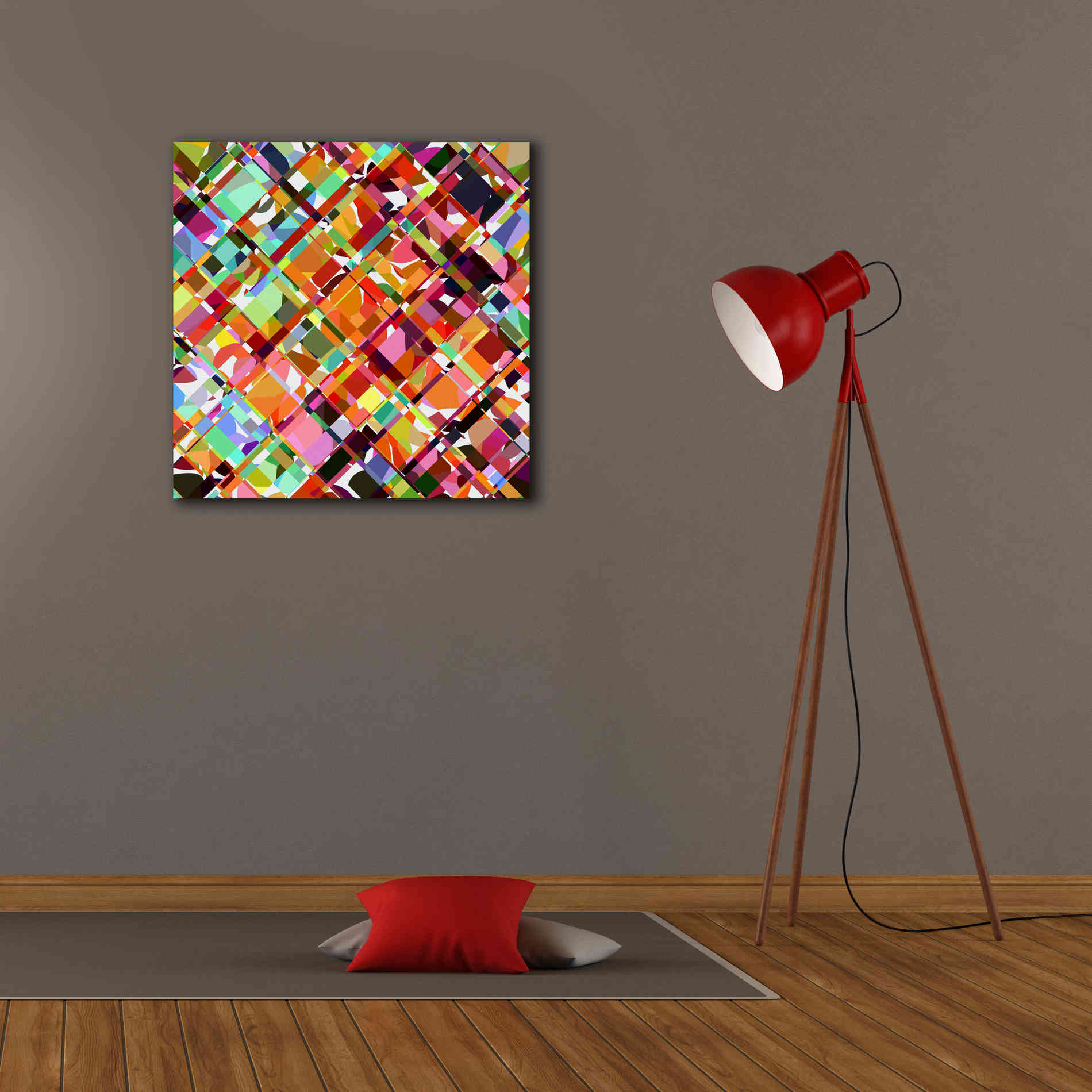 'Give it Time' by Shandra Smith, Canvas Wall Art,26 x 26