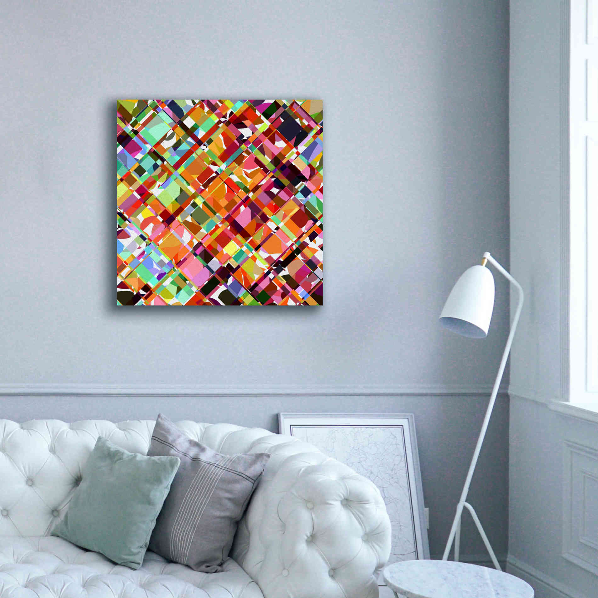 'Give it Time' by Shandra Smith, Canvas Wall Art,37 x 37