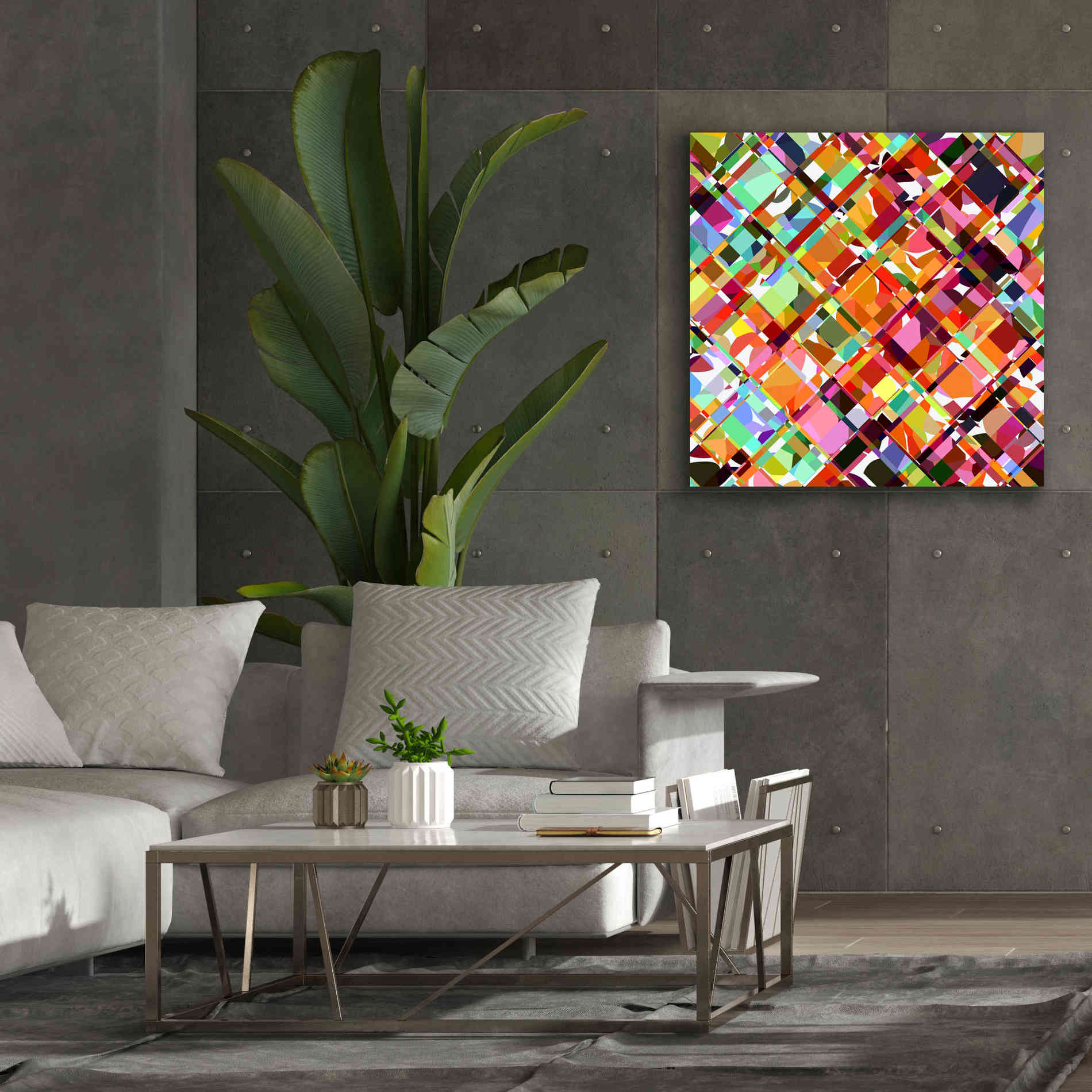 'Give it Time' by Shandra Smith, Canvas Wall Art,37 x 37