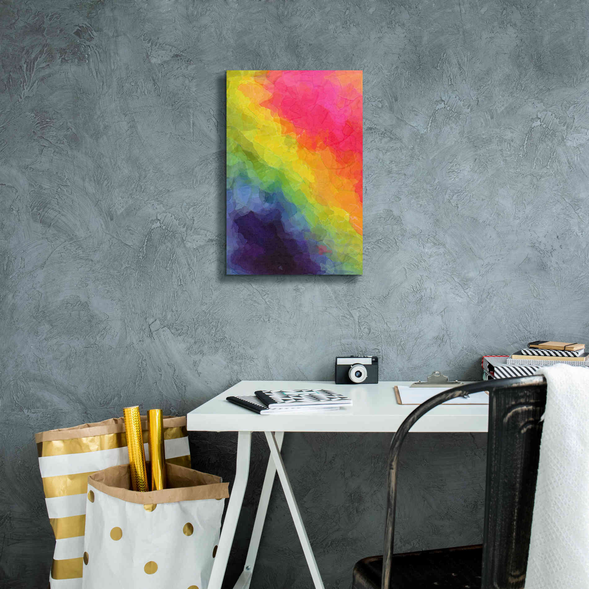 'Joyful' by Shandra Smith, Canvas Wall Art,12 x 18