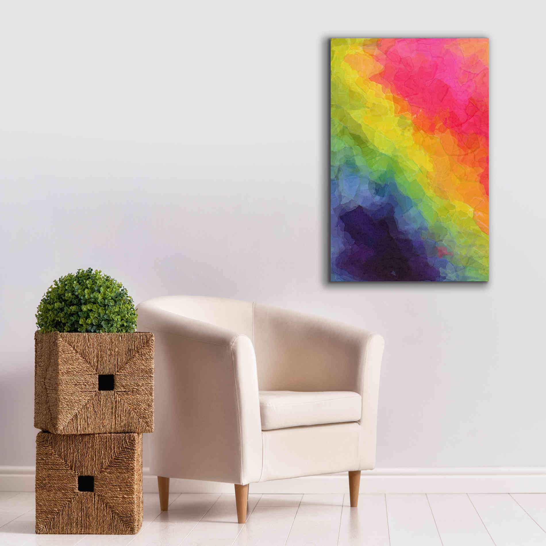 'Joyful' by Shandra Smith, Canvas Wall Art,26 x 40