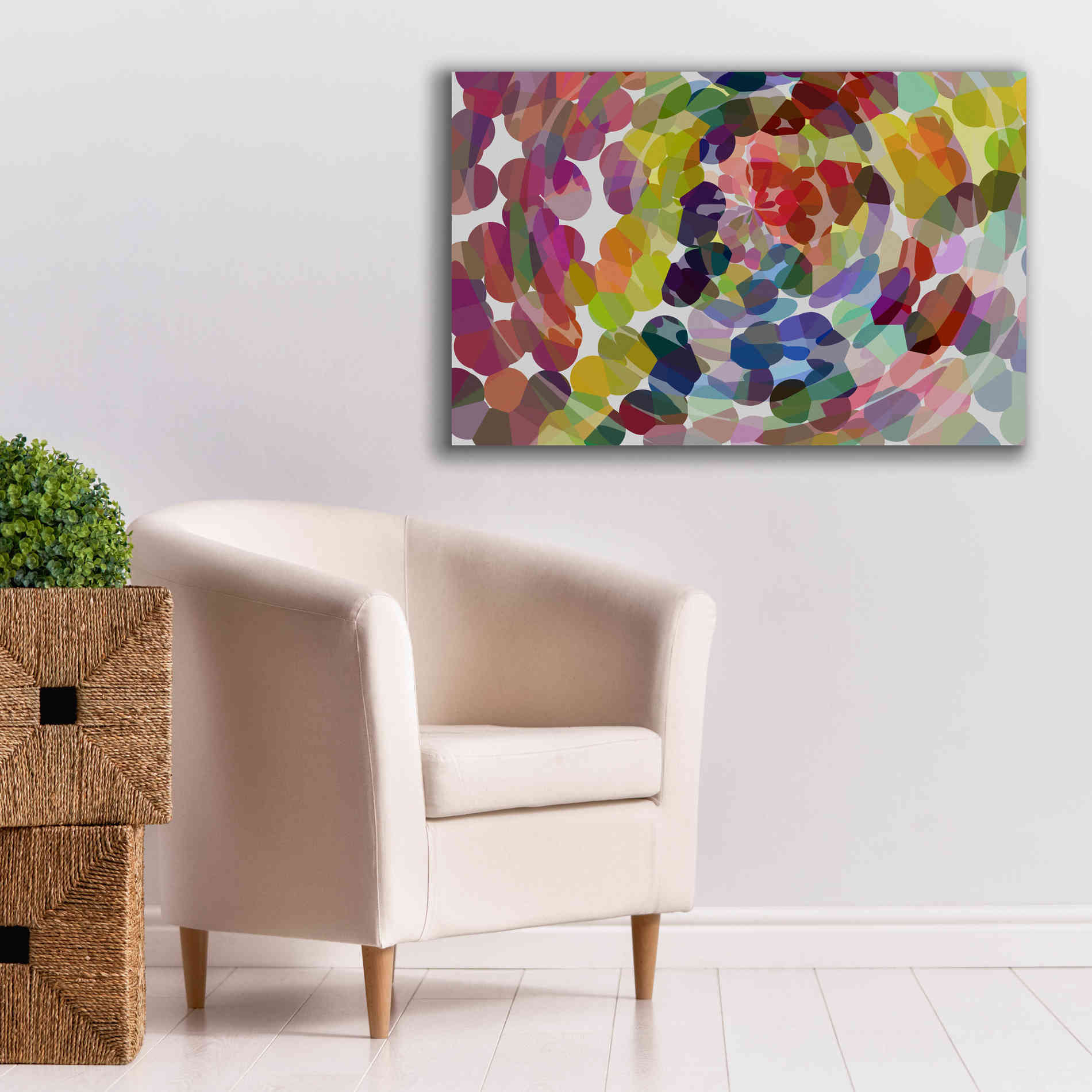 'Meditation' by Shandra Smith, Canvas Wall Art,40 x 26