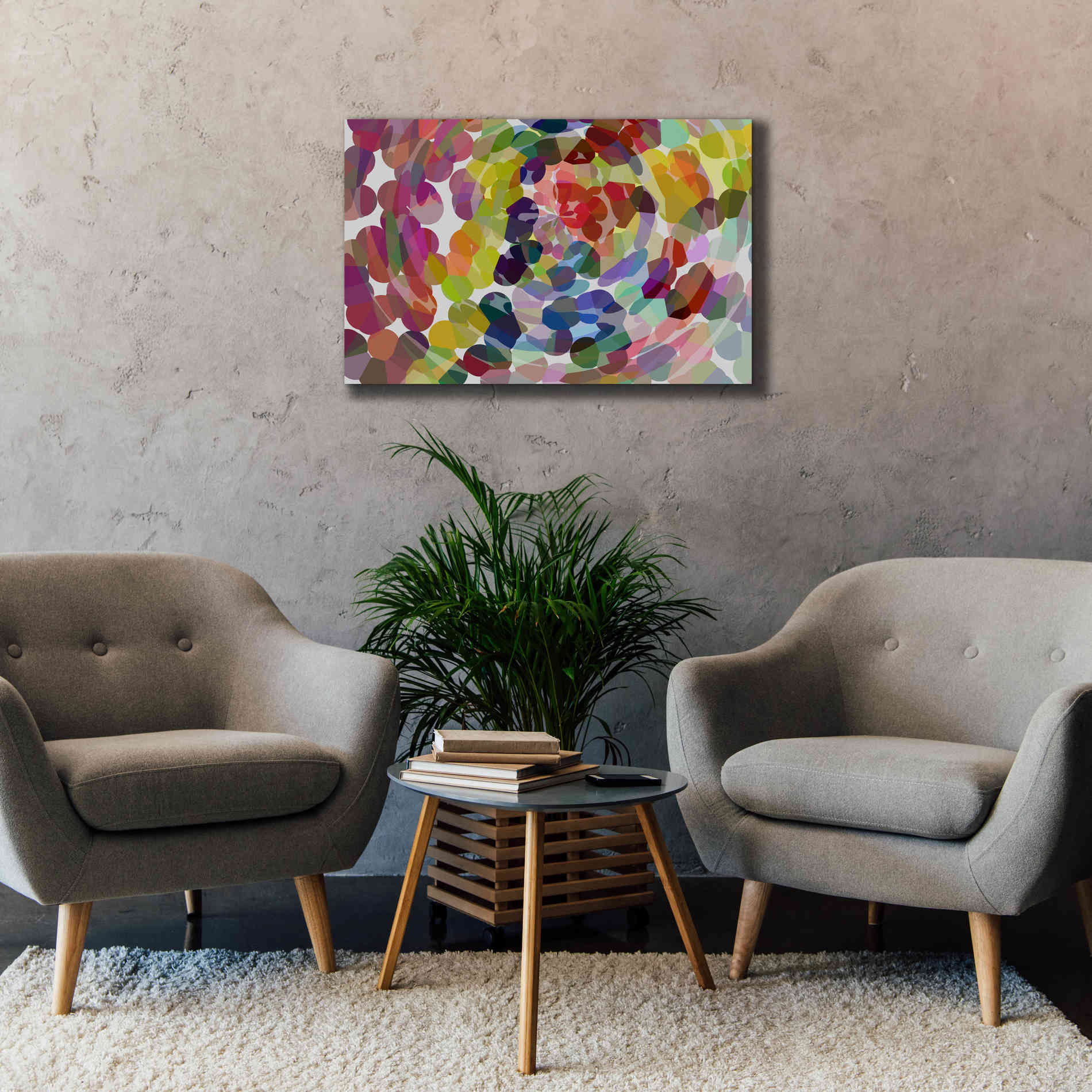 'Meditation' by Shandra Smith, Canvas Wall Art,40 x 26