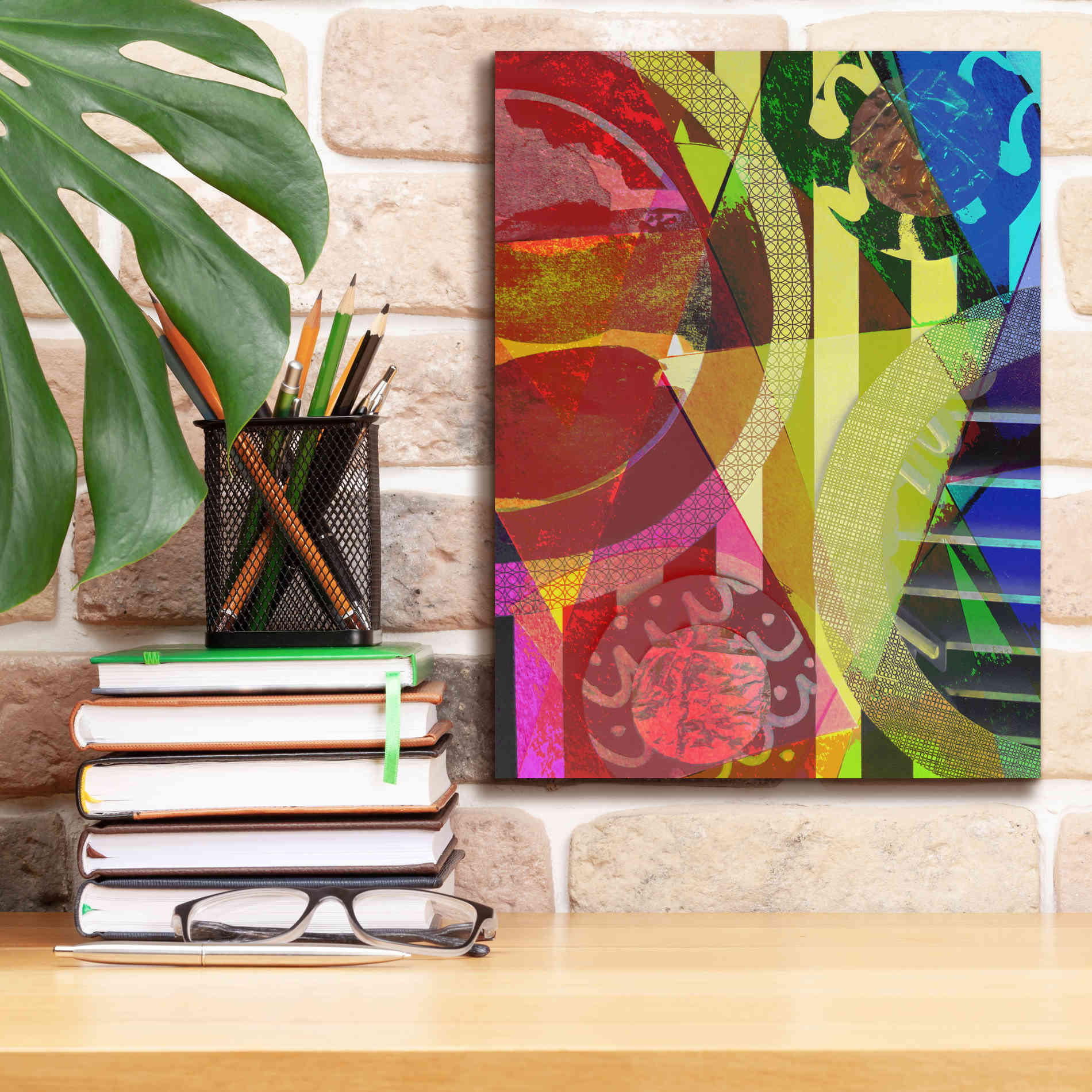 'Perky 1' by Shandra Smith, Canvas Wall Art,12 x 16
