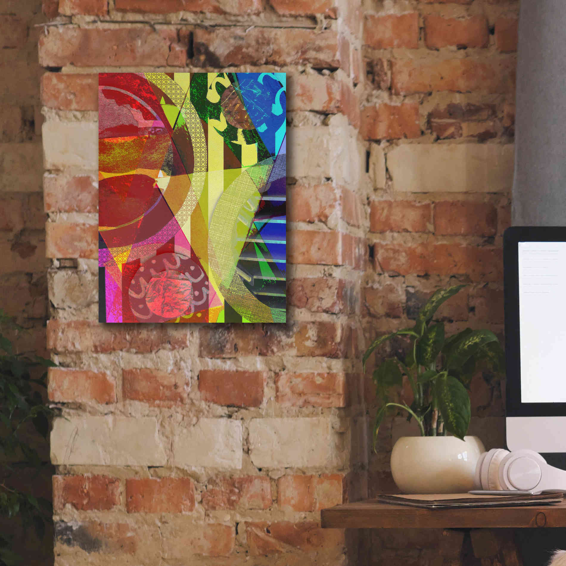 'Perky 1' by Shandra Smith, Canvas Wall Art,12 x 16
