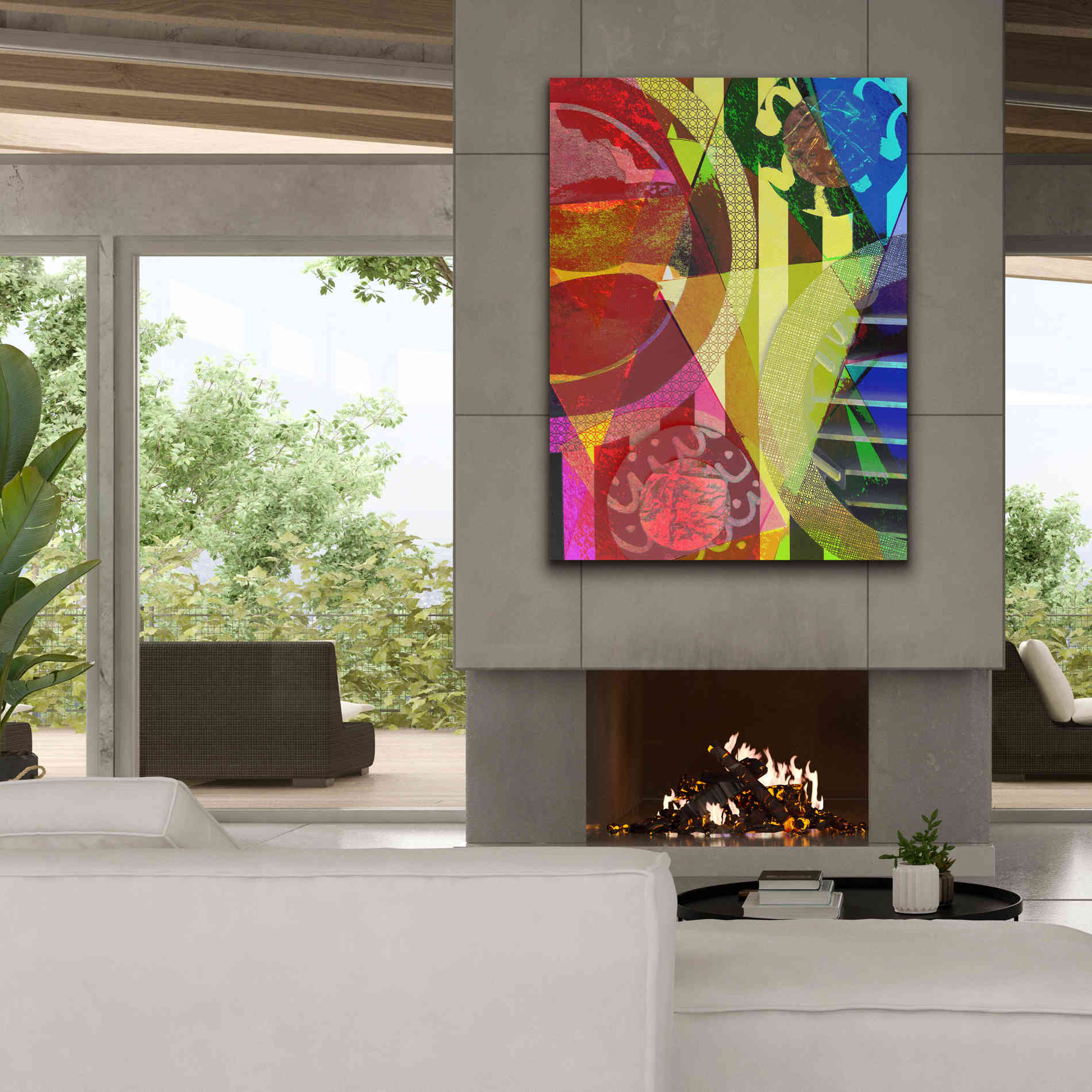 'Perky 1' by Shandra Smith, Canvas Wall Art,40 x 54