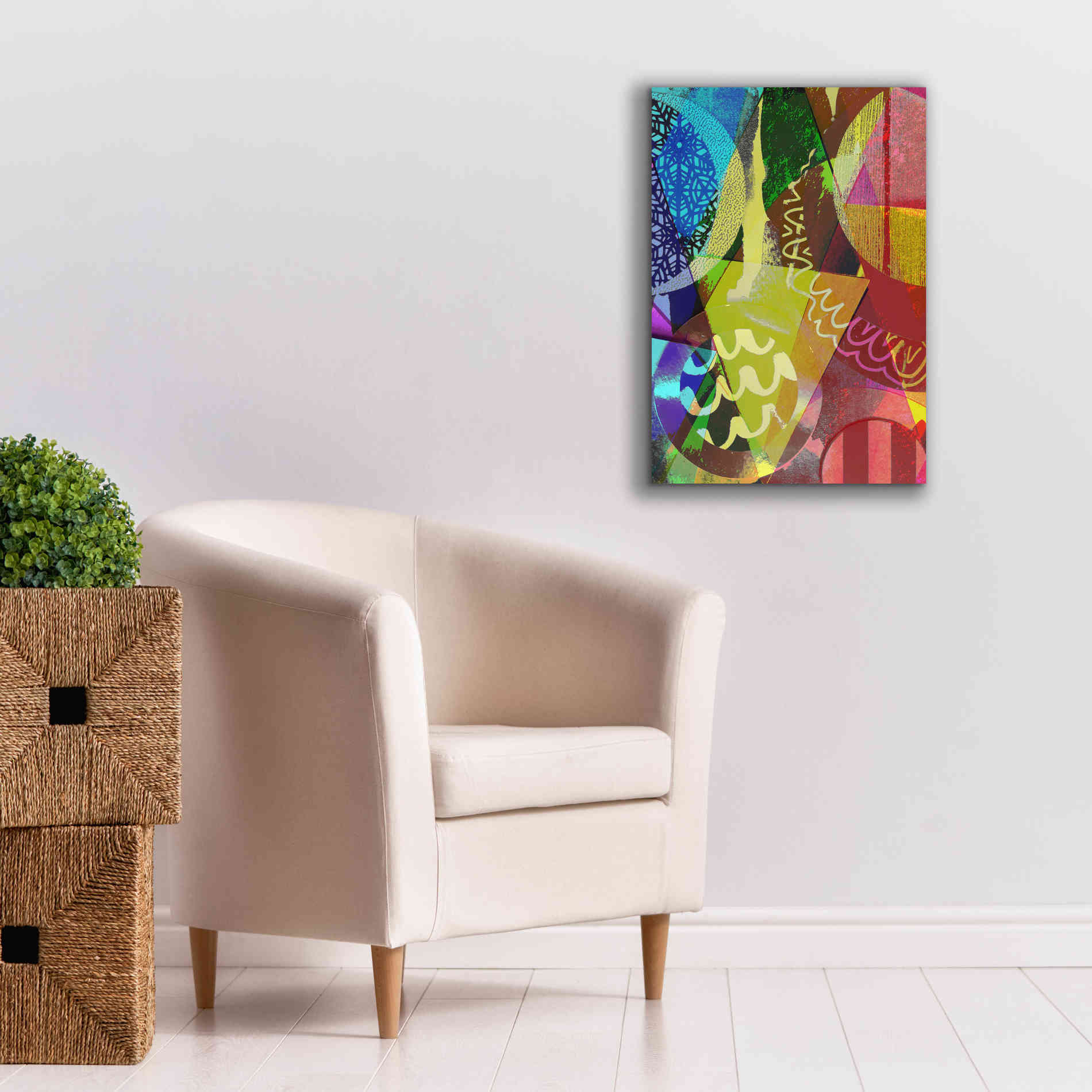 'Perky 2' by Shandra Smith, Canvas Wall Art,18 x 26