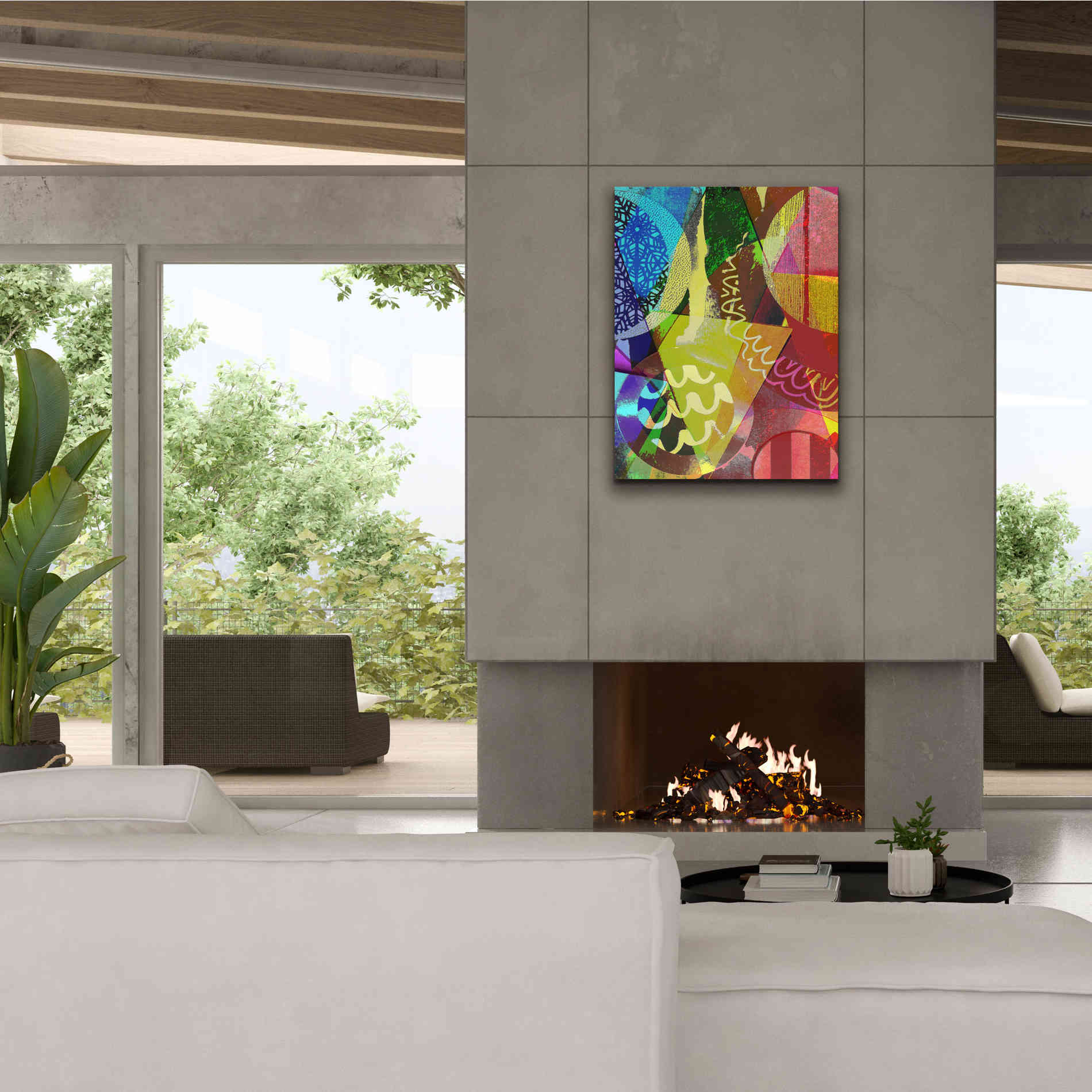 'Perky 2' by Shandra Smith, Canvas Wall Art,26 x 34