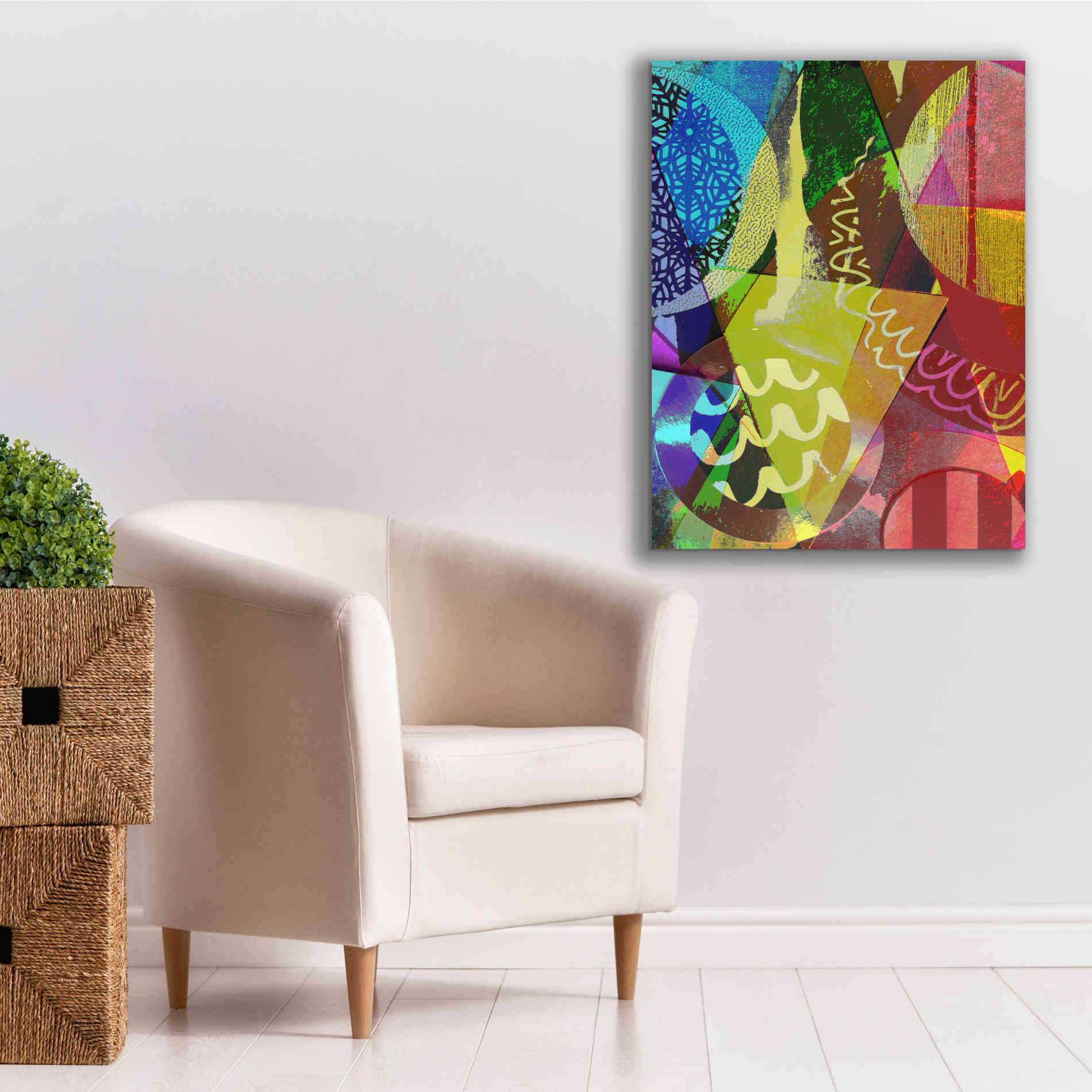'Perky 2' by Shandra Smith, Canvas Wall Art,26 x 34