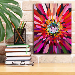 'Pink Flower' by Shandra Smith, Canvas Wall Art,12 x 16