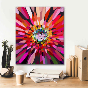 'Pink Flower' by Shandra Smith, Canvas Wall Art,20 x 24