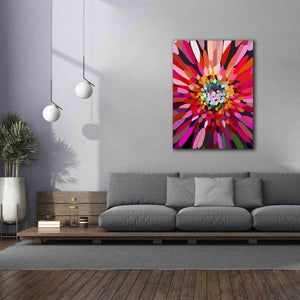 'Pink Flower' by Shandra Smith, Canvas Wall Art,40 x 54