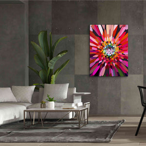 'Pink Flower' by Shandra Smith, Canvas Wall Art,40 x 54