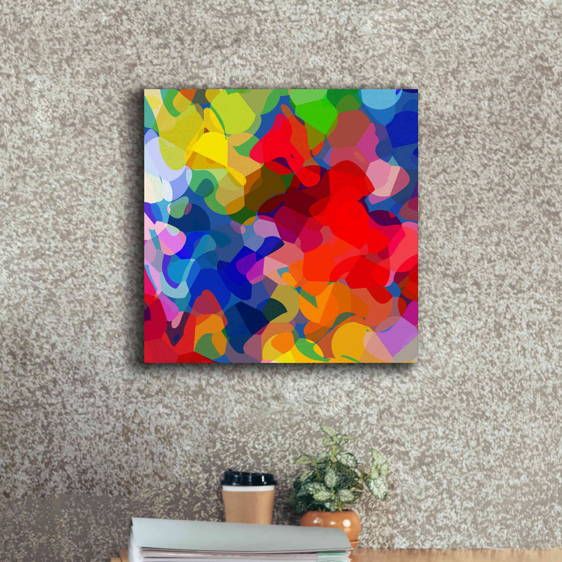 'Underwater' by Shandra Smith, Canvas Wall Art,18 x 18