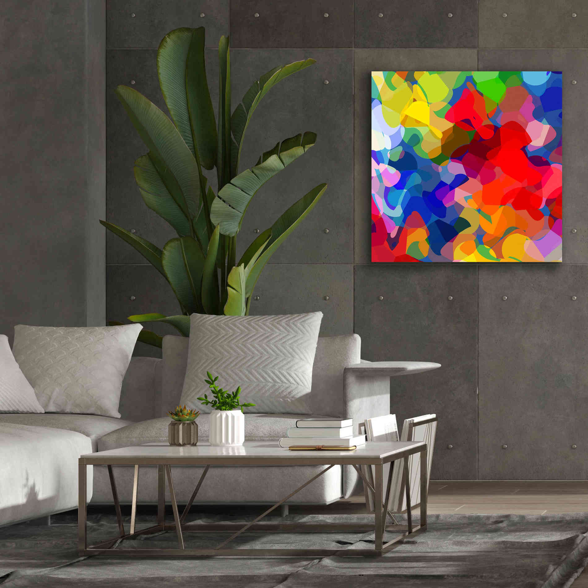 'Underwater' by Shandra Smith, Canvas Wall Art,37 x 37