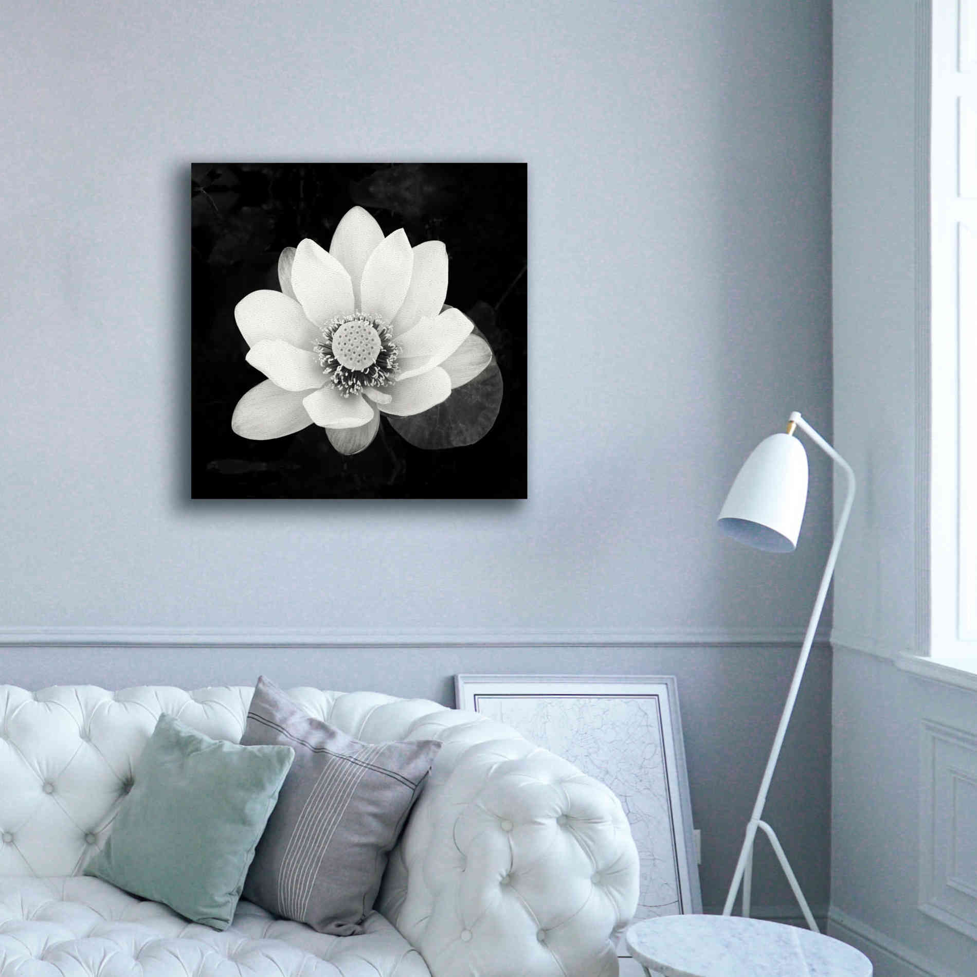 'Lotus Flower II' by Debra Van Swearingen, Canvas Wall Art,37 x 37