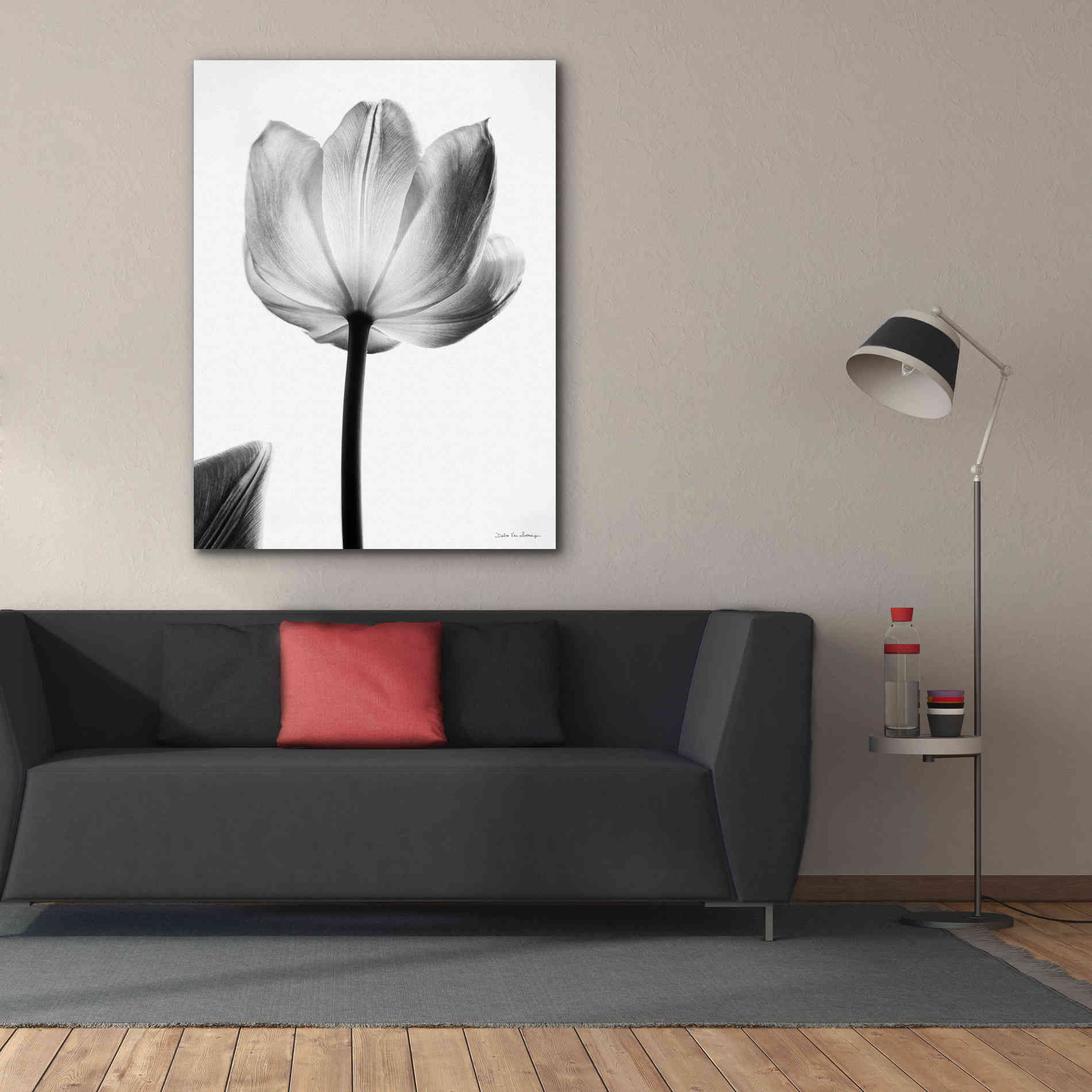 'Translucent Tulips I' by Debra Van Swearingen, Canvas Wall Art,40 x 54