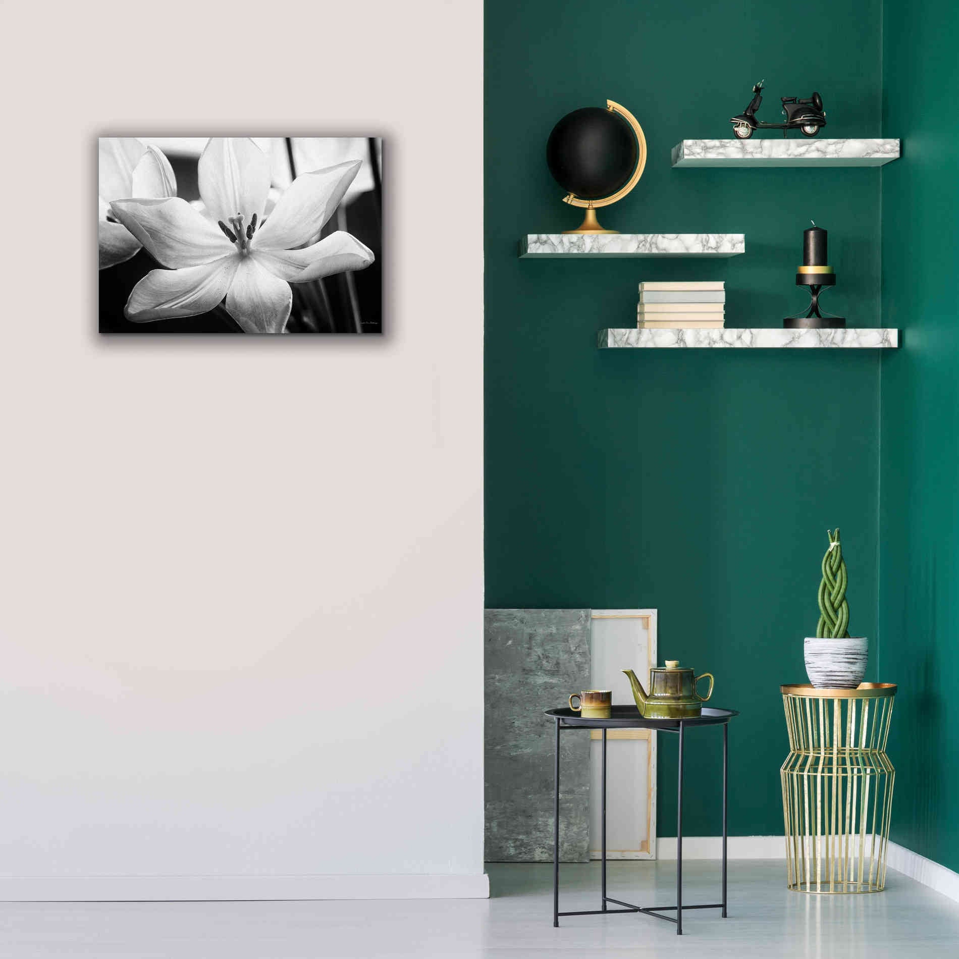 'Translucent Tulips IV' by Debra Van Swearingen, Canvas Wall Art,26 x 18