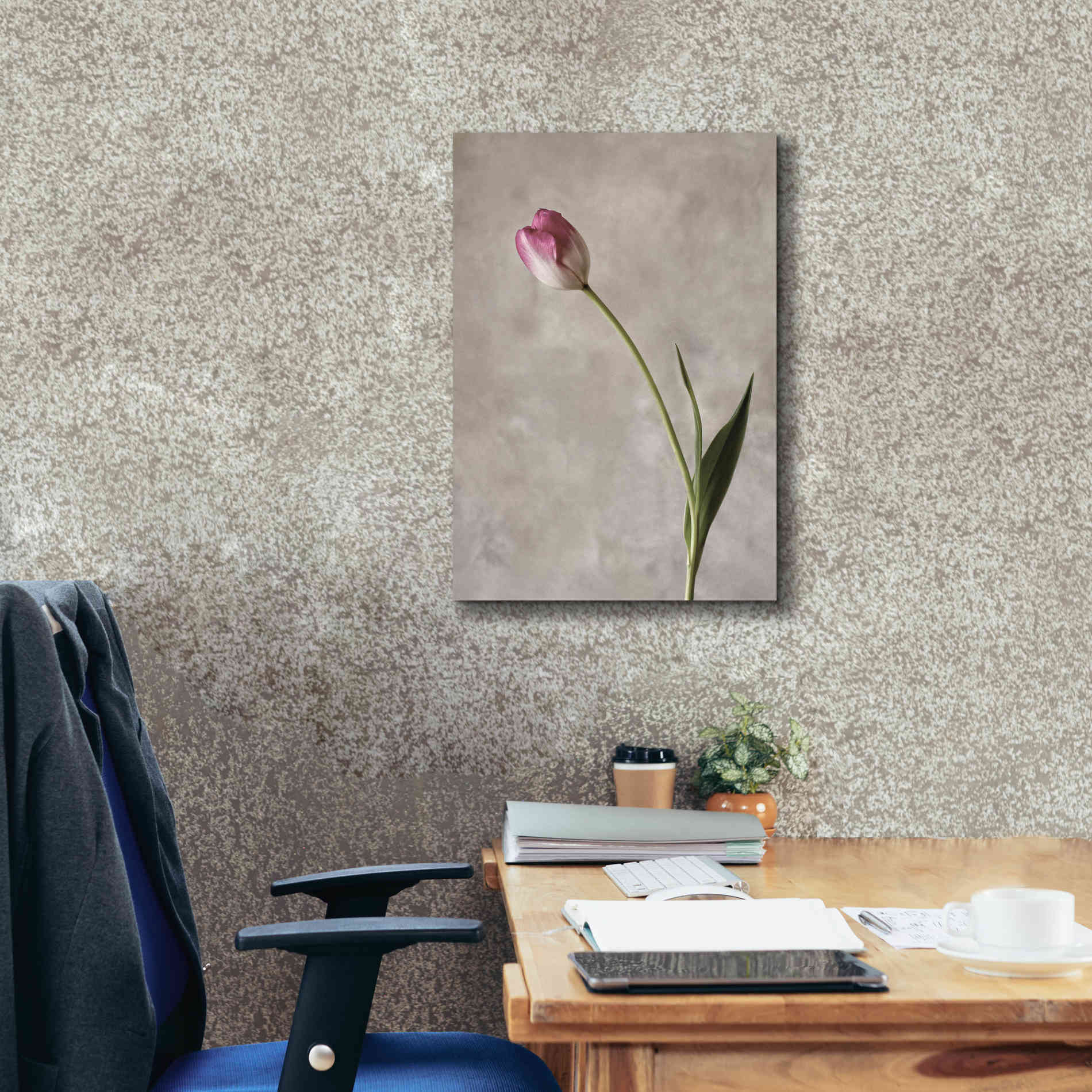 'Fresh Tulips II' by Debra Van Swearingen, Canvas Wall Art,18 x 26