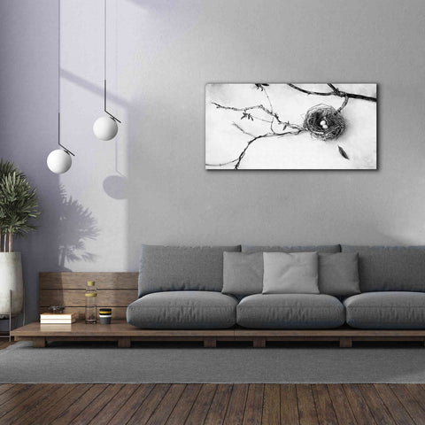 Image of 'Nest and Branch II' by Debra Van Swearingen, Canvas Wall Art,60 x 30