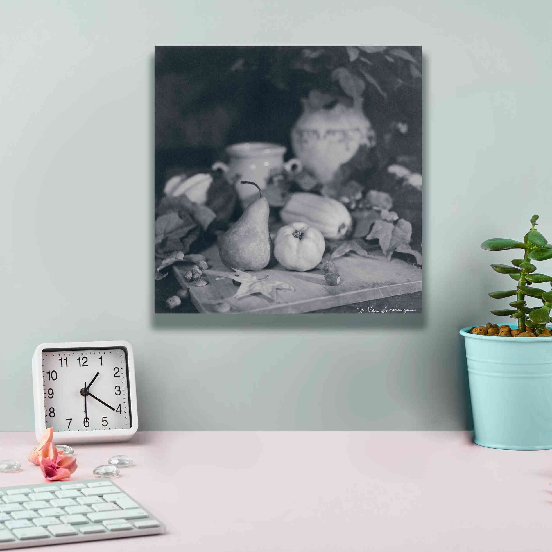 'Quince Pear' by Debra Van Swearingen, Canvas Wall Art,12 x 12