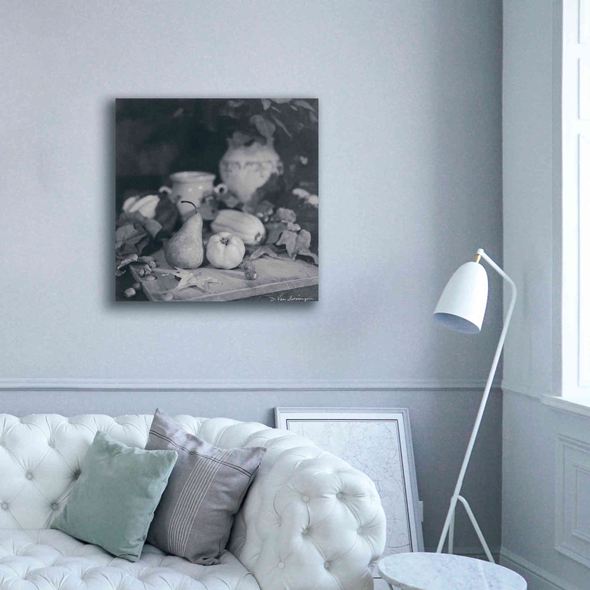 'Quince Pear' by Debra Van Swearingen, Canvas Wall Art,37 x 37