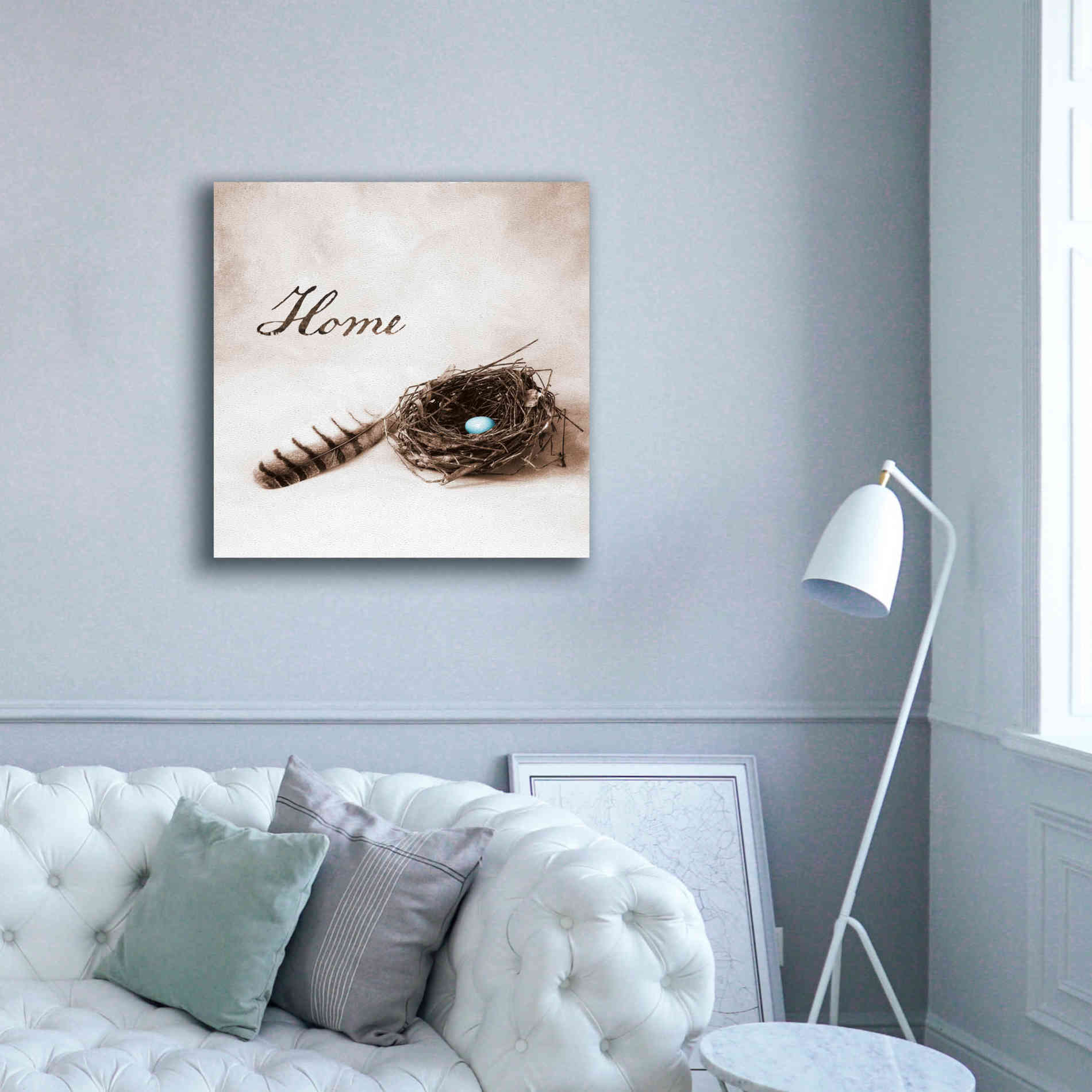 'Nestled IV - Home' by Debra Van Swearingen, Canvas Wall Art,37 x 37
