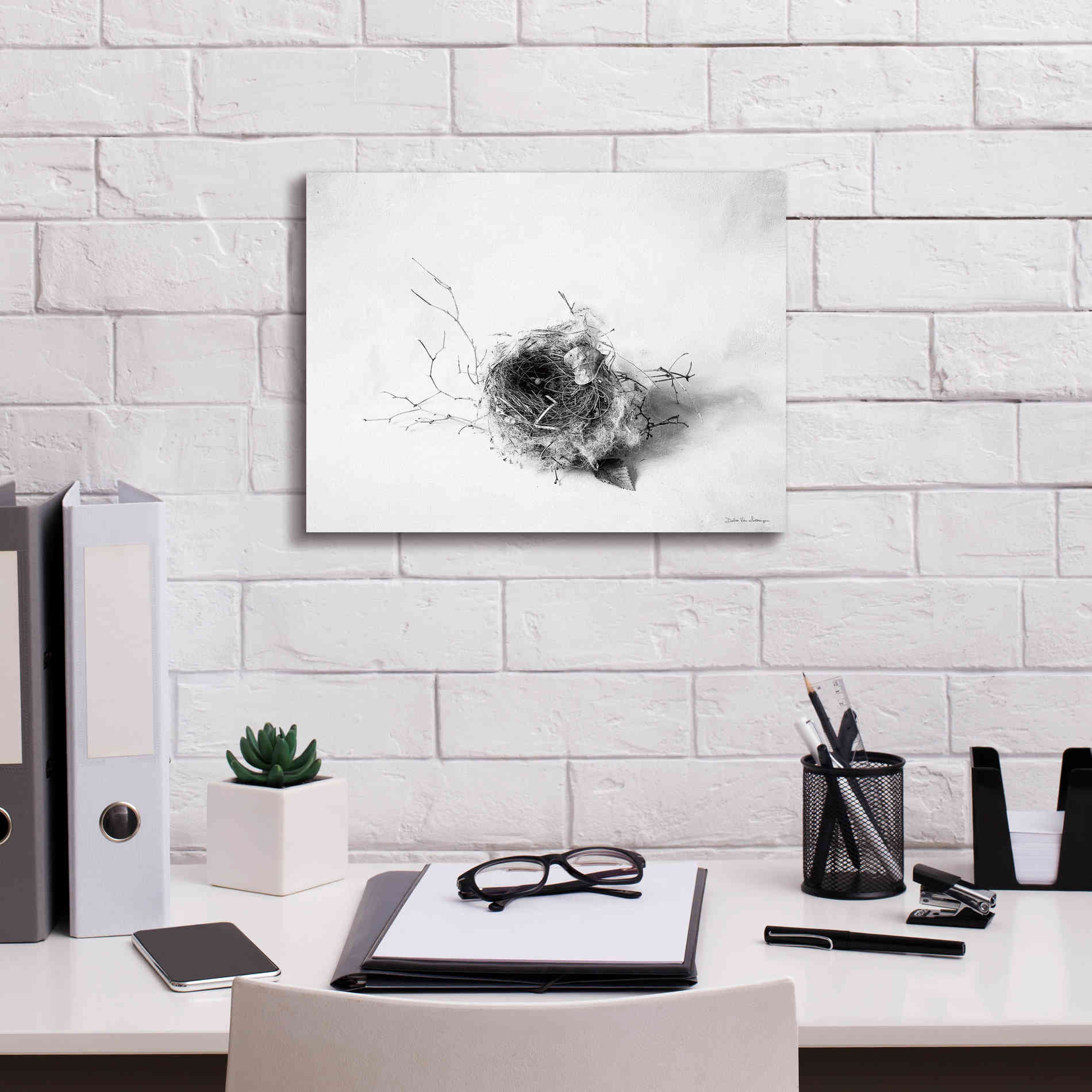 'Nestled III' by Debra Van Swearingen, Canvas Wall Art,16 x 12