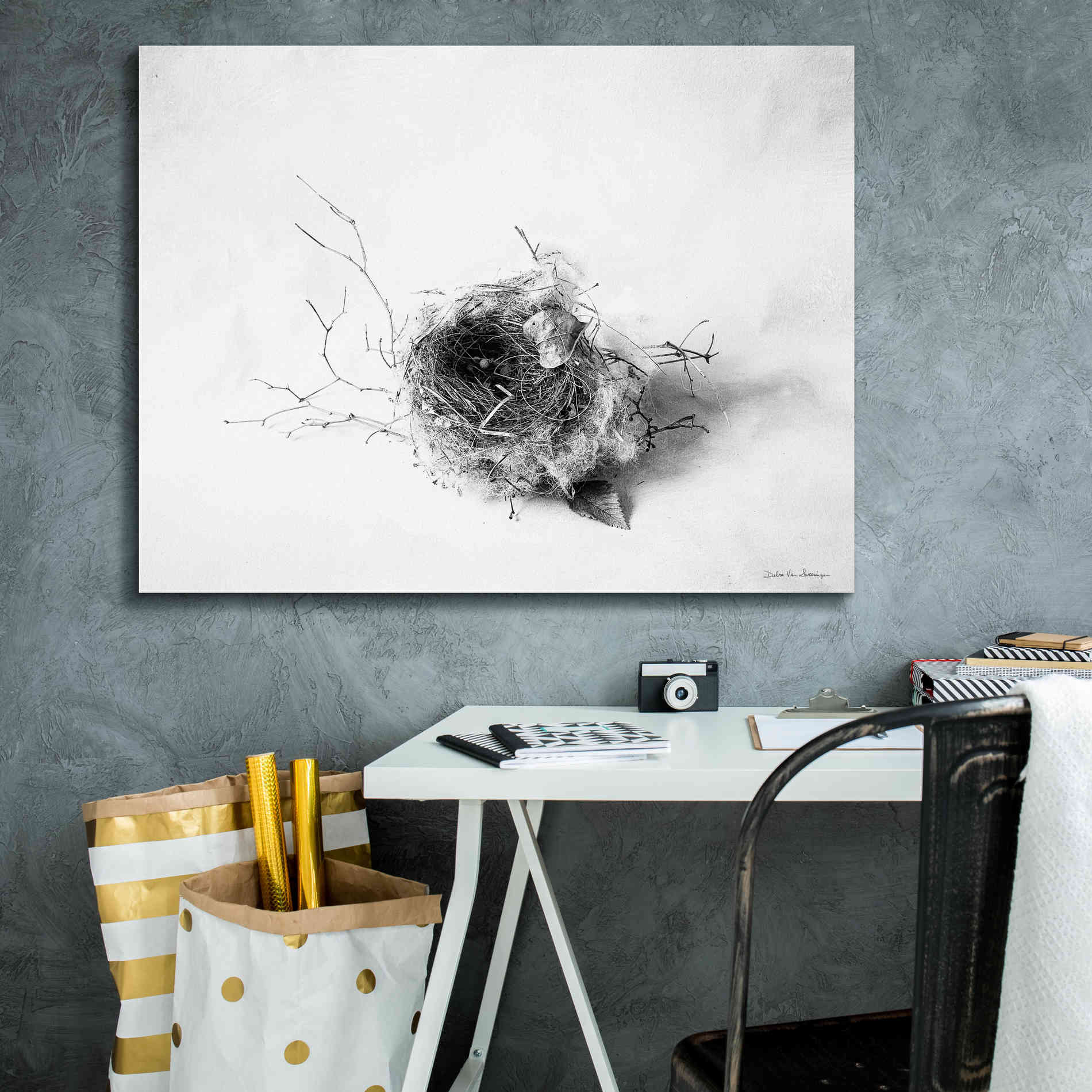 'Nestled III' by Debra Van Swearingen, Canvas Wall Art,34 x 26