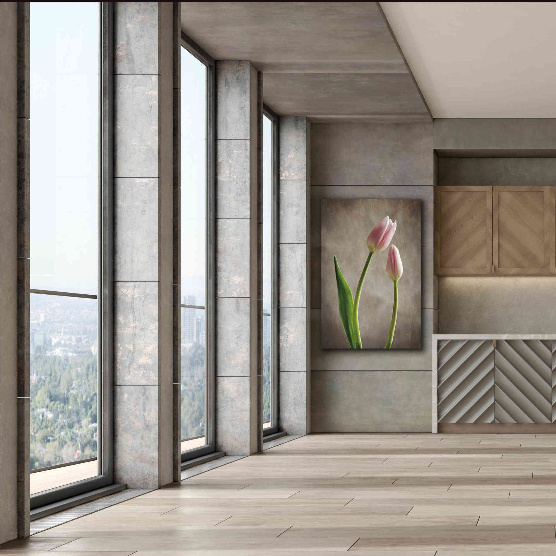 'Spring Tulips III' by Debra Van Swearingen, Canvas Wall Art,40 x 60