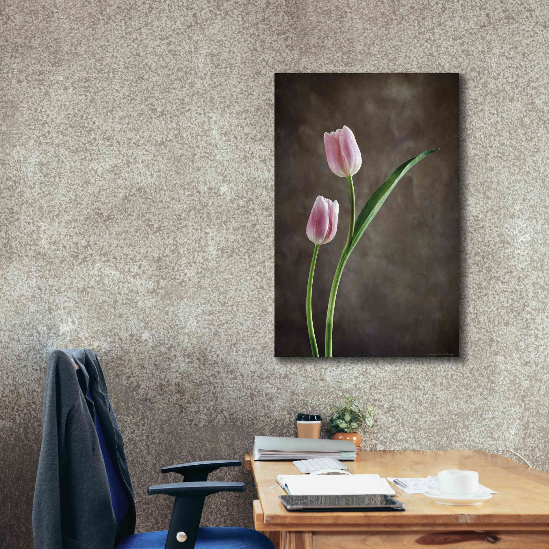 'Spring Tulips IV' by Debra Van Swearingen, Canvas Wall Art,26 x 40