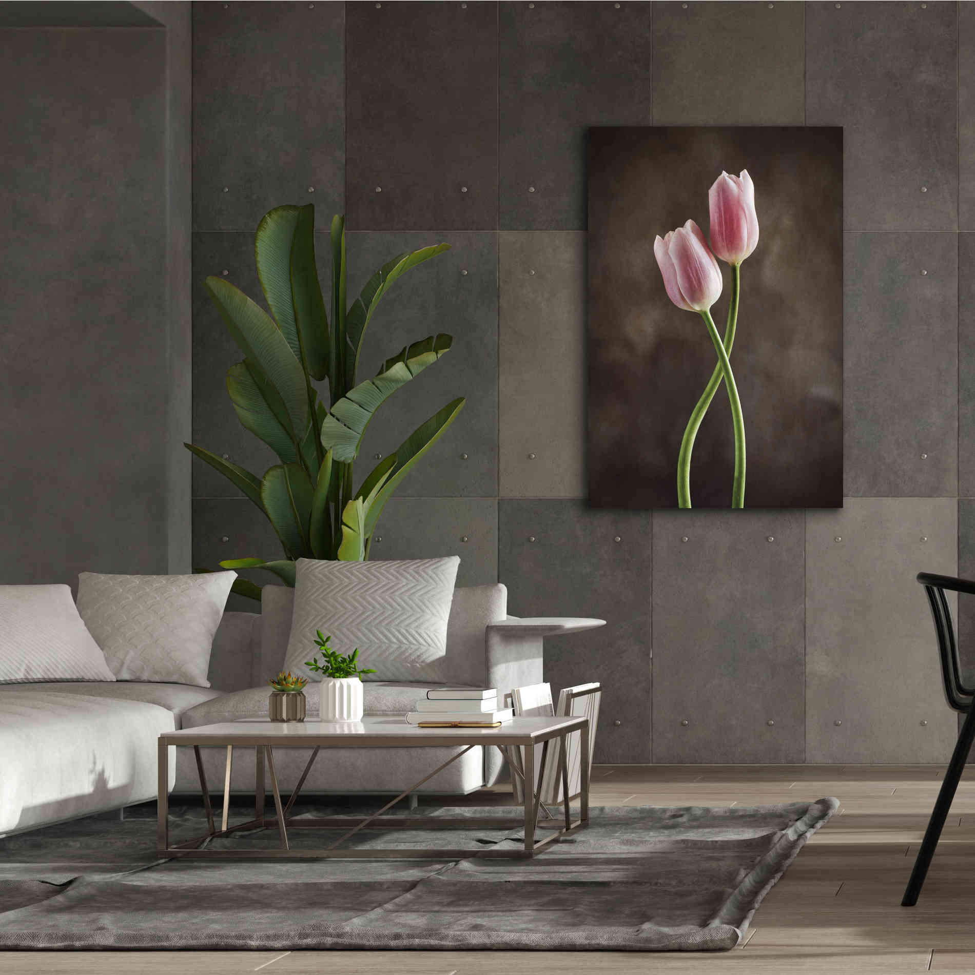 'Spring Tulips V' by Debra Van Swearingen, Canvas Wall Art,40 x 60