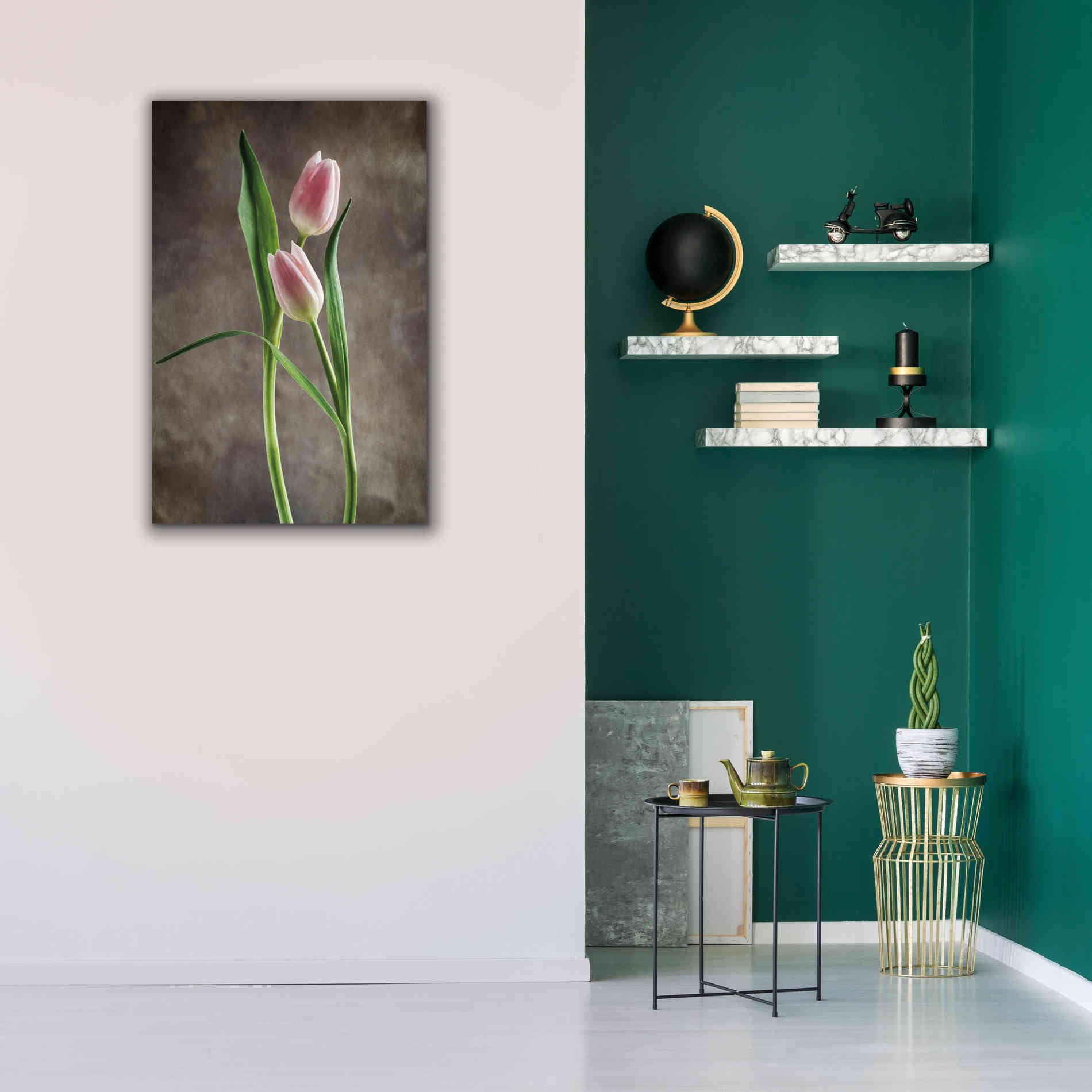 'Spring Tulips VI' by Debra Van Swearingen, Canvas Wall Art,26 x 40