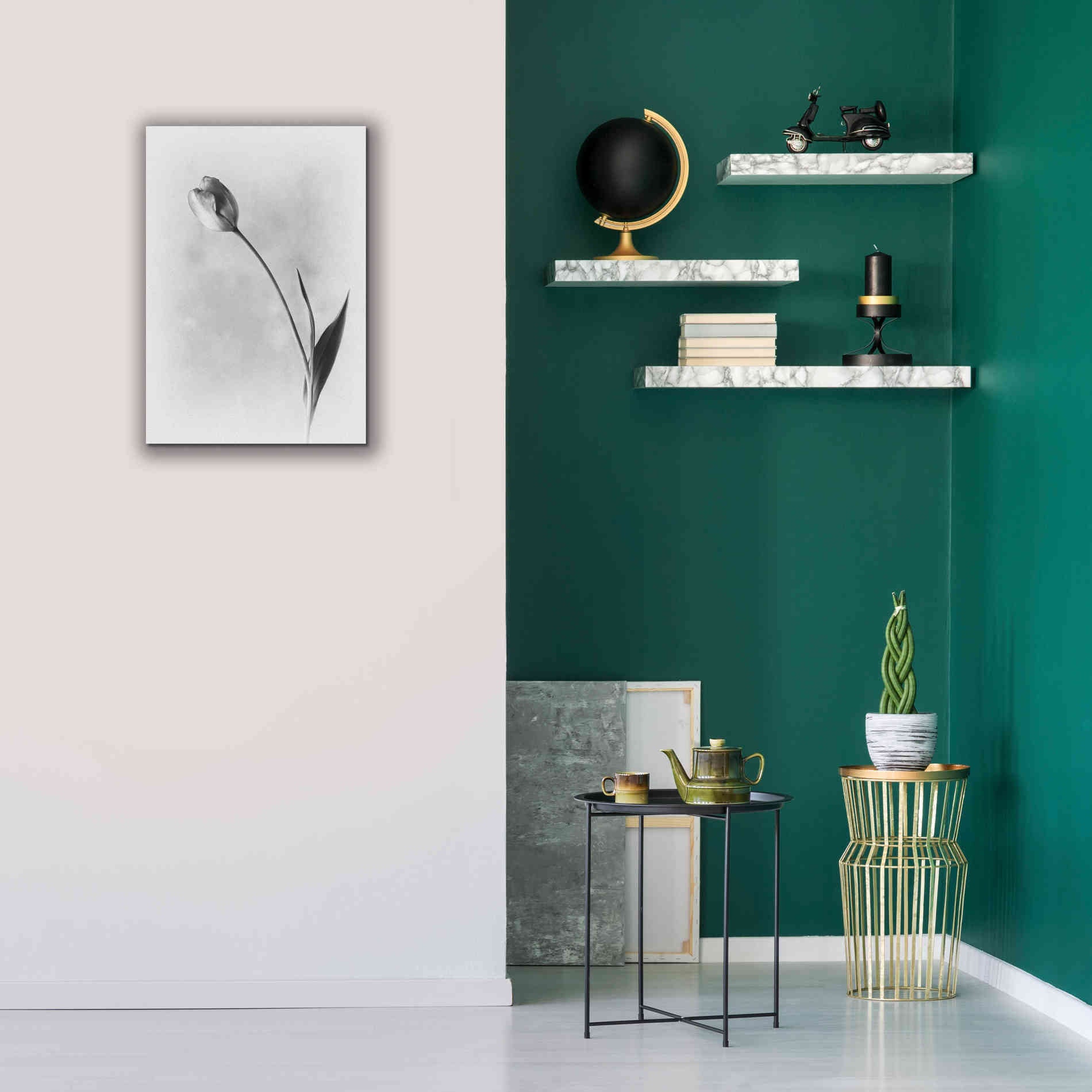 'Soft Tulips II' by Debra Van Swearingen, Canvas Wall Art,18 x 26