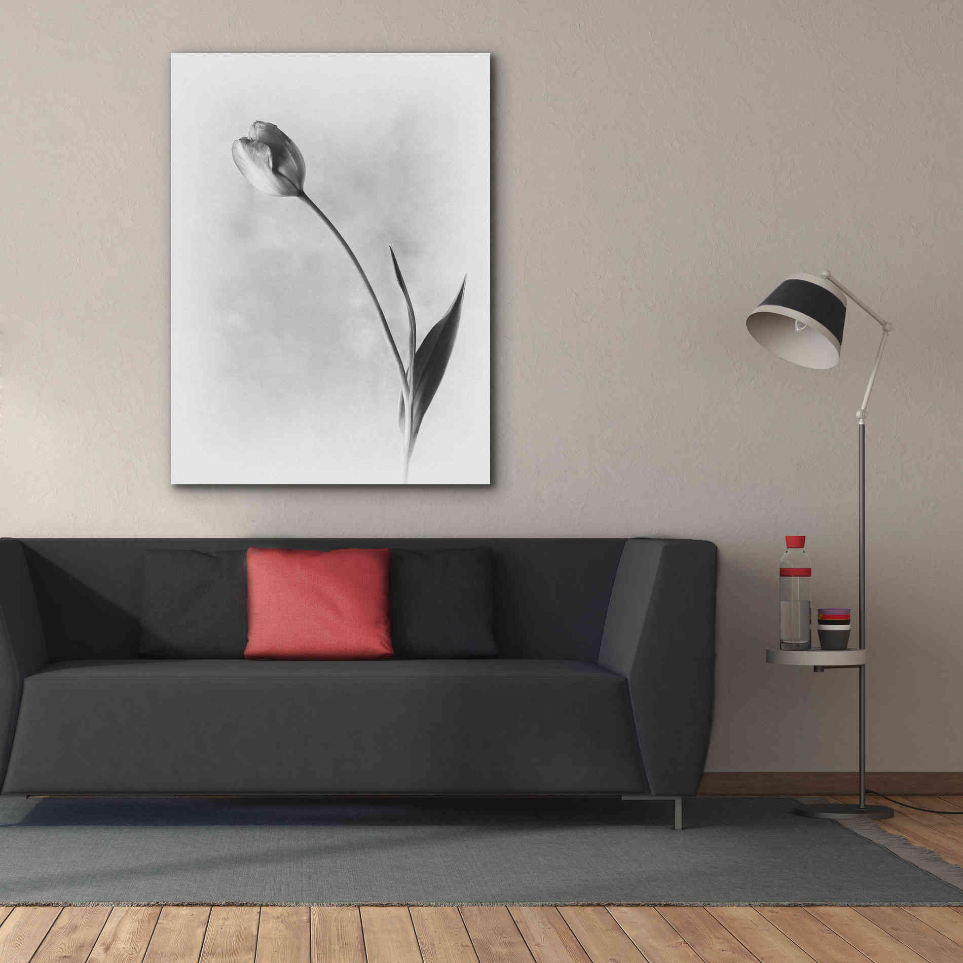 'Soft Tulips II' by Debra Van Swearingen, Canvas Wall Art,40 x 54