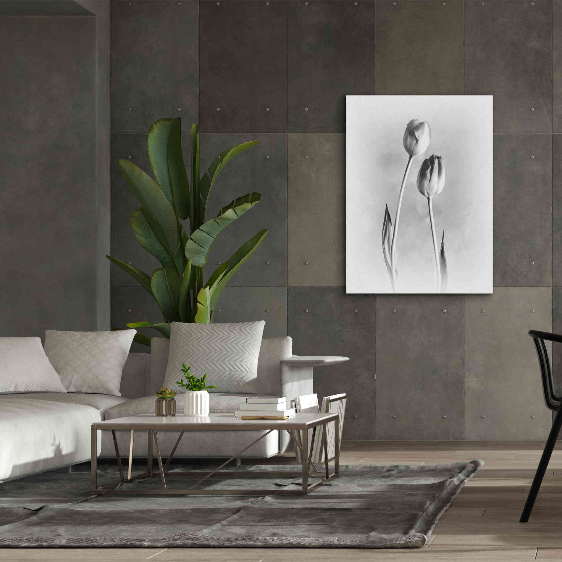 'Soft Tulips III' by Debra Van Swearingen, Canvas Wall Art,40 x 54