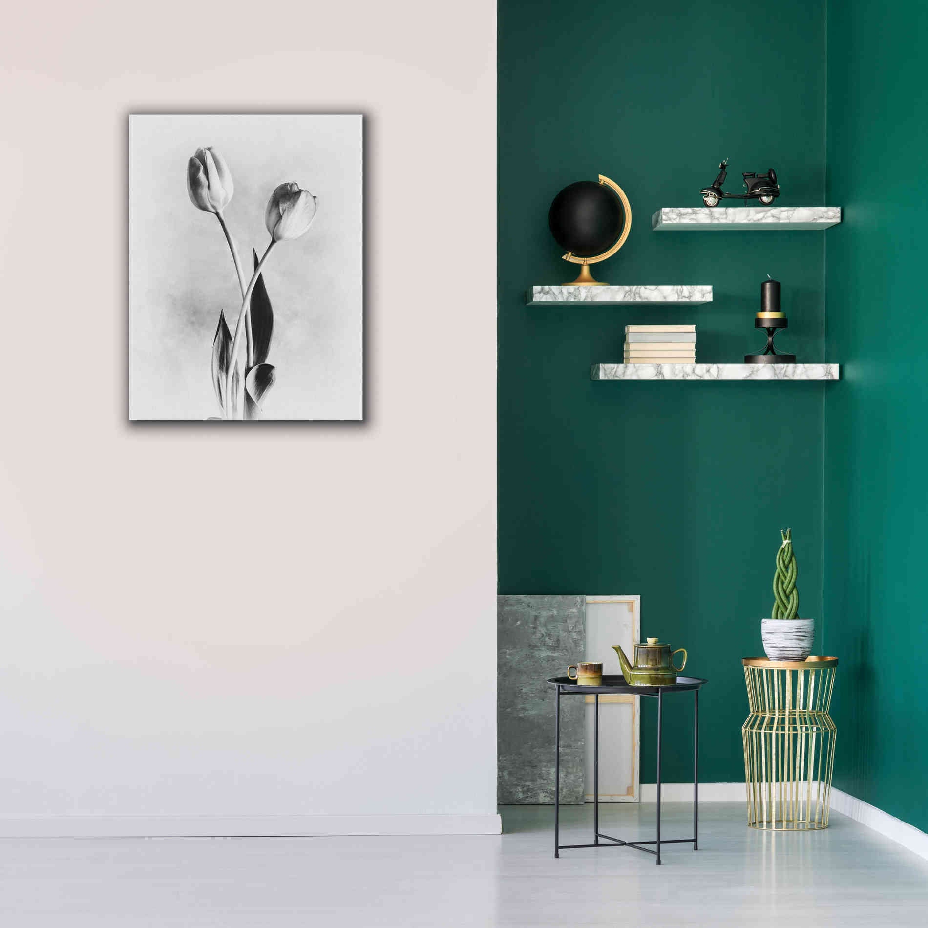 'Soft Tulips IV' by Debra Van Swearingen, Canvas Wall Art,26 x 34