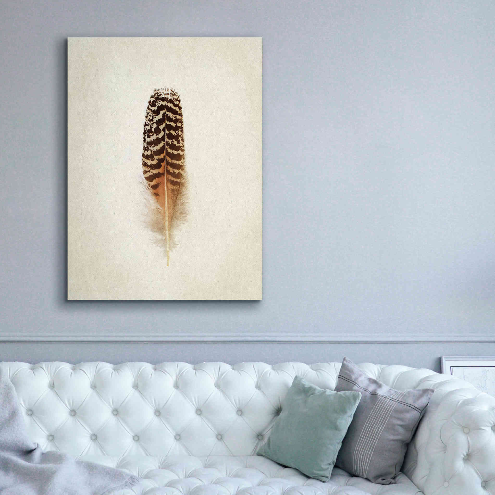 'Feather I' by Debra Van Swearingen, Canvas Wall Art,40 x 54
