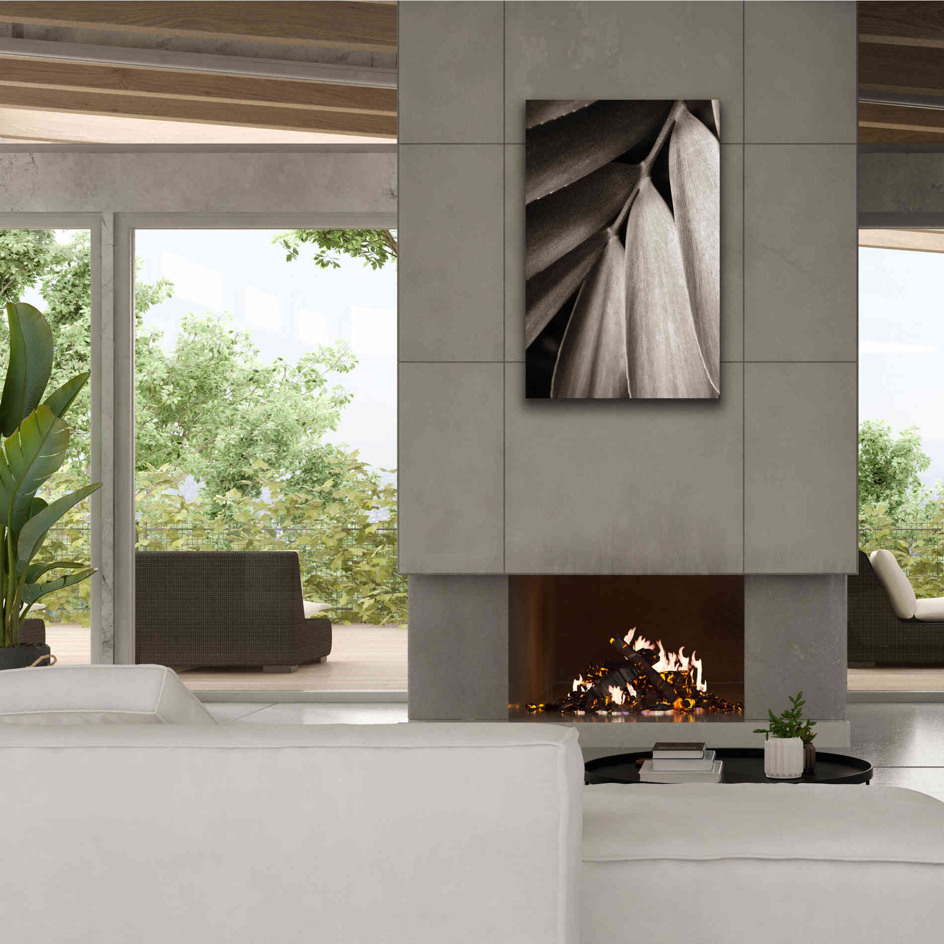 'Tropical Plant II' by Debra Van Swearingen, Canvas Wall Art,26 x 40