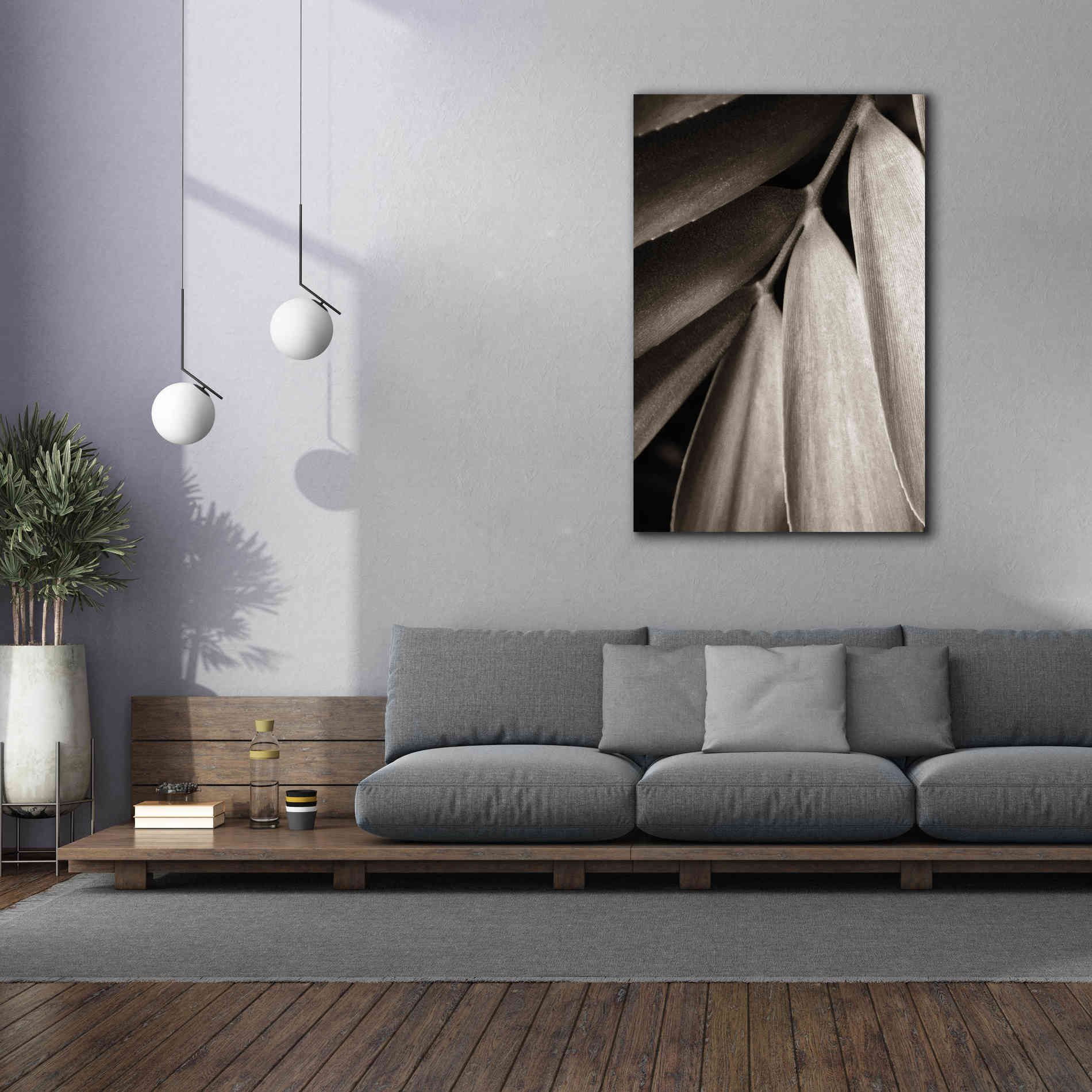 'Tropical Plant II' by Debra Van Swearingen, Canvas Wall Art,40 x 60