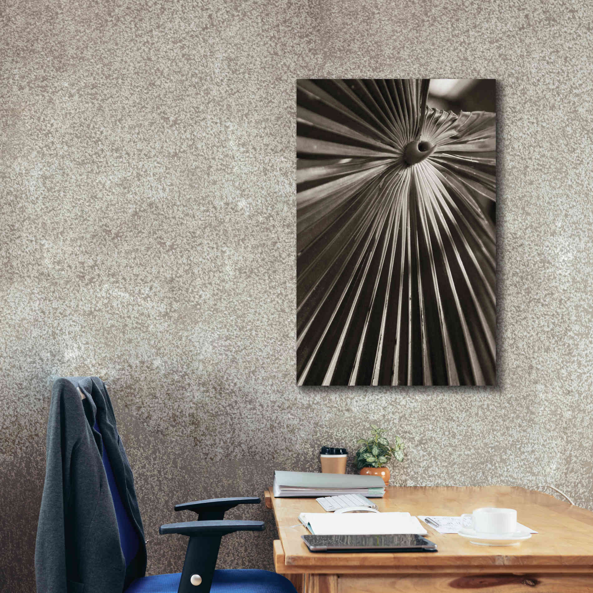 'Palm Frond 1' by Debra Van Swearingen, Canvas Wall Art,26 x 40