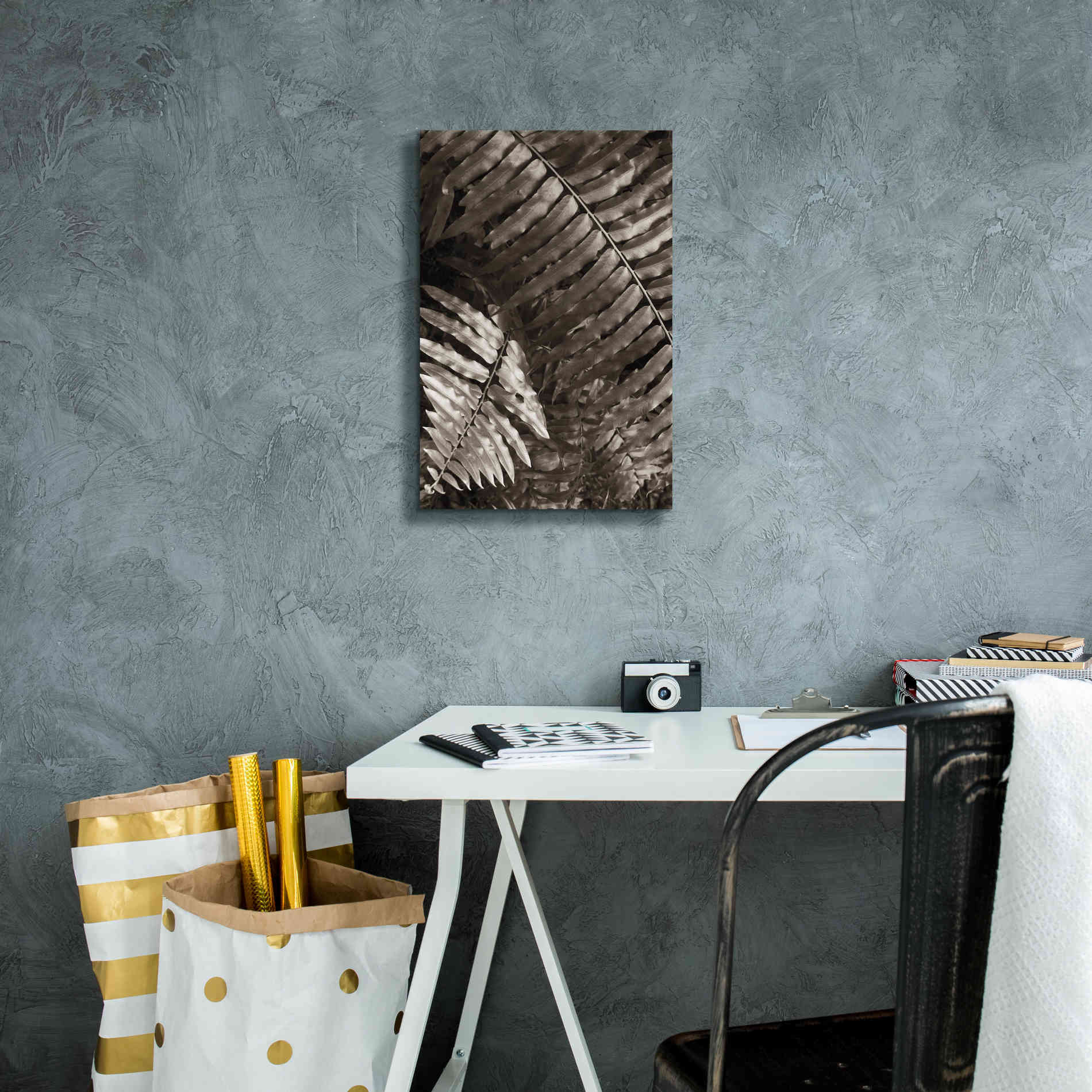 'Fern I' by Debra Van Swearingen, Canvas Wall Art,12 x 18