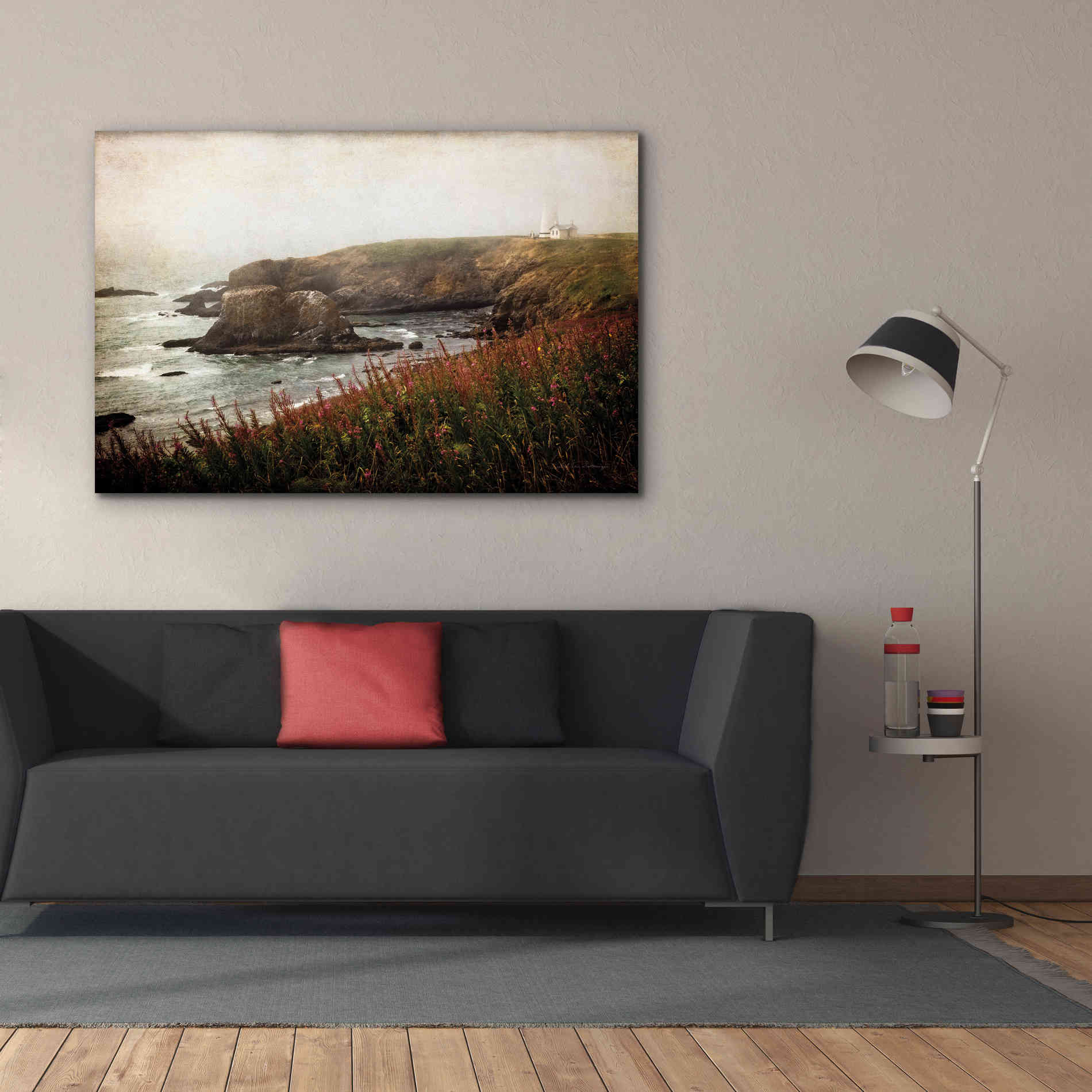 'Coastal Mist' by Debra Van Swearingen, Canvas Wall Art,60 x 40