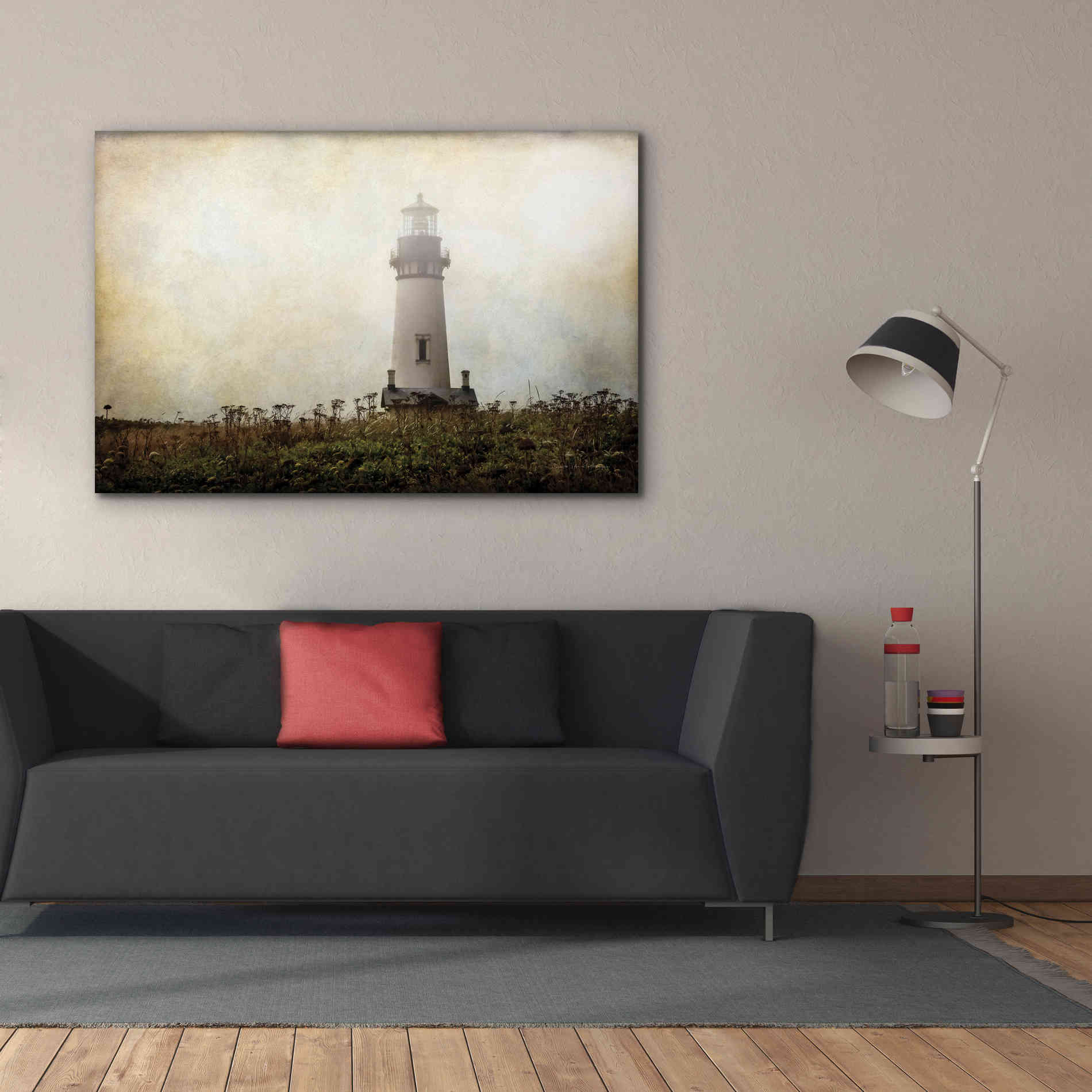 'Lonely Lighthouse II' by Debra Van Swearingen, Canvas Wall Art,60 x 40