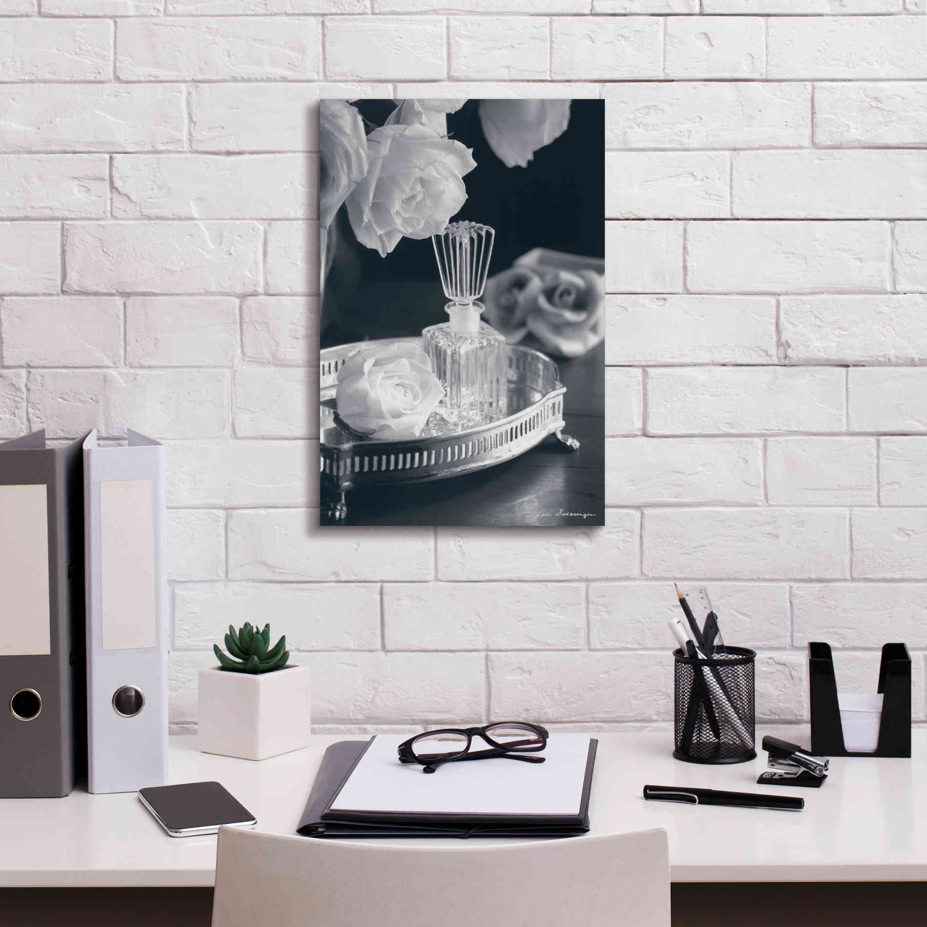 'Vintage Vanity I' by Debra Van Swearingen, Canvas Wall Art,12 x 18