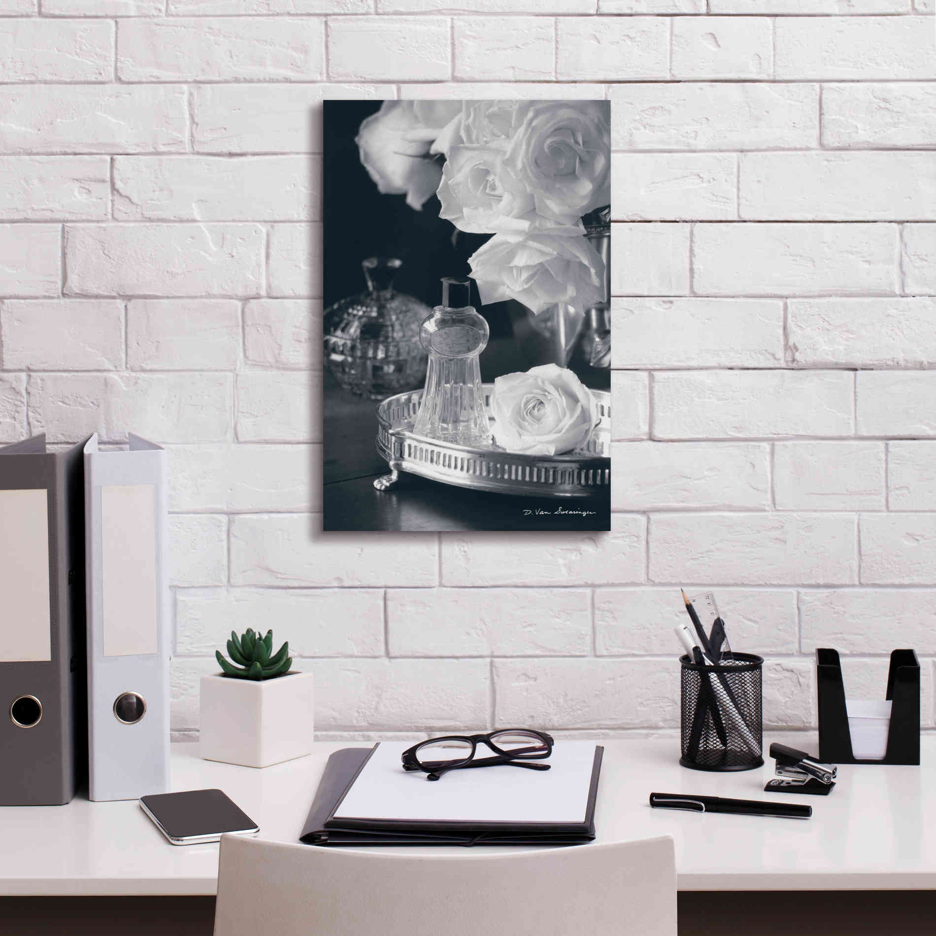 'Vintage Vanity II' by Debra Van Swearingen, Canvas Wall Art,12 x 18