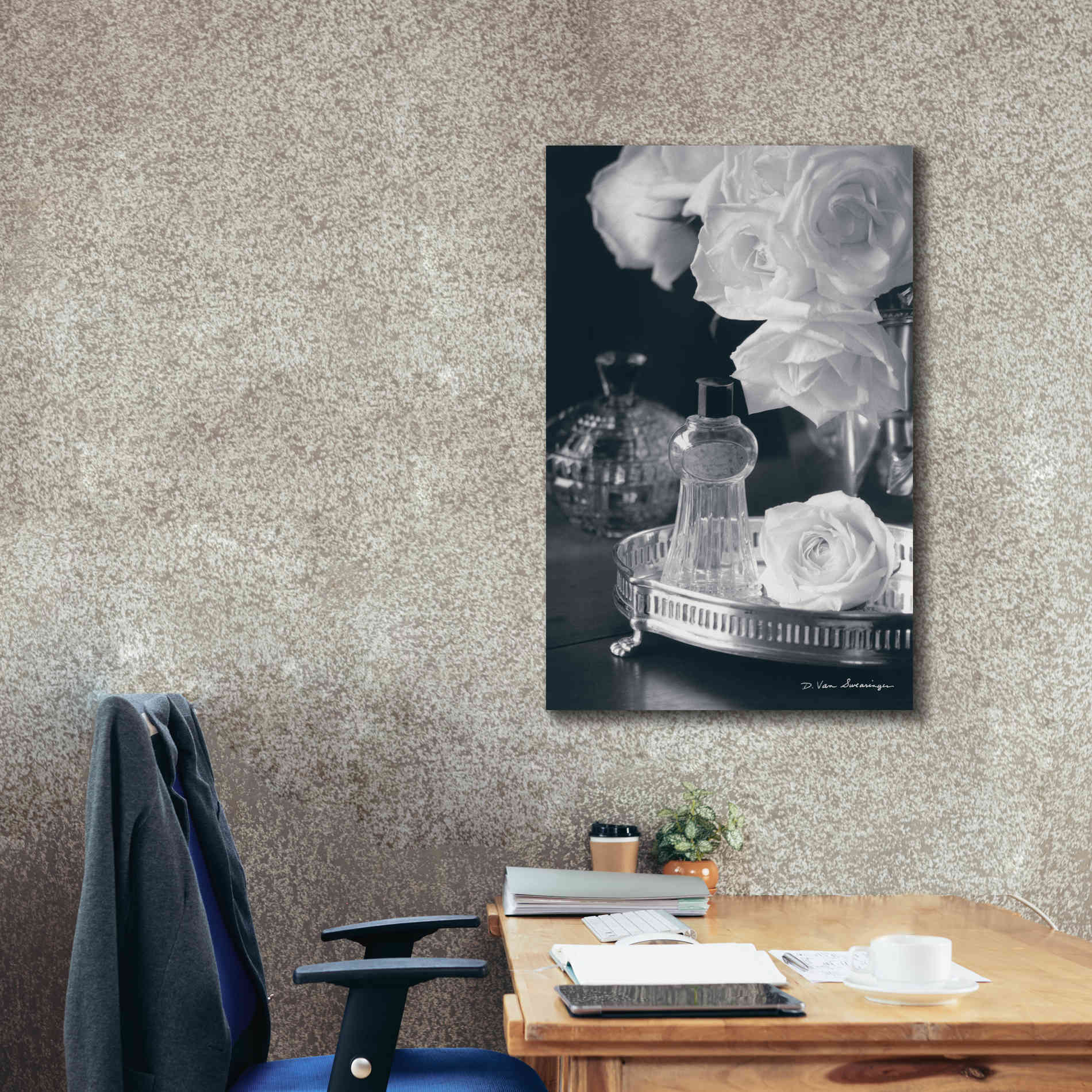 'Vintage Vanity II' by Debra Van Swearingen, Canvas Wall Art,26 x 40